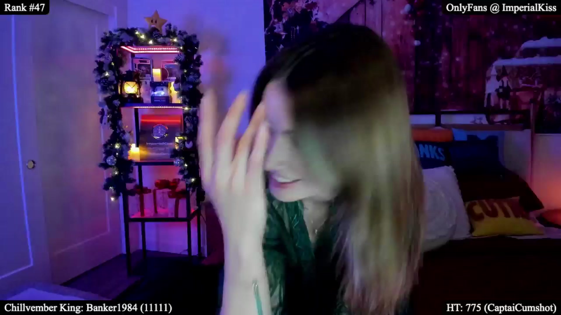 Gallery image thumbnail from ImperialKiss's myfreecams stream on, 12/01/2025, 08:12 image 12 of 20