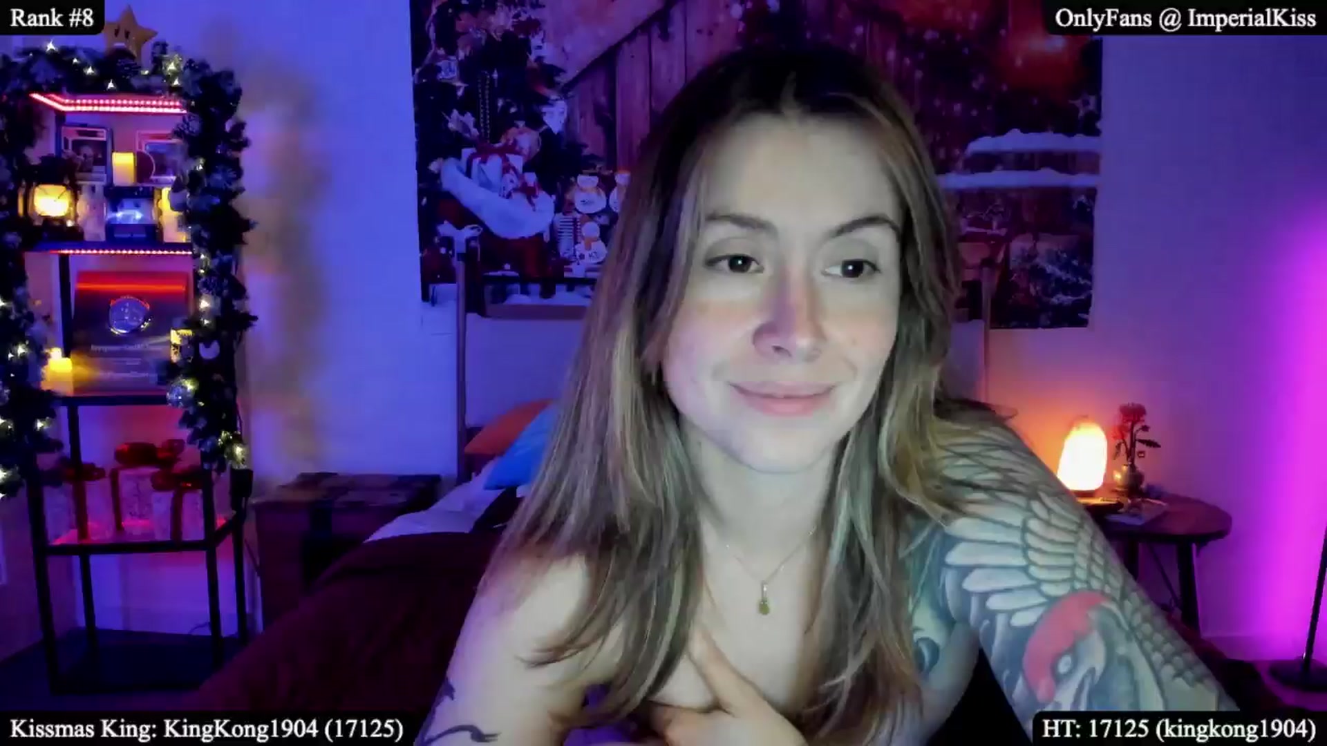 Gallery image thumbnail from ImperialKiss's myfreecams stream on, 12/02/2025, 08:06 image 2 of 20