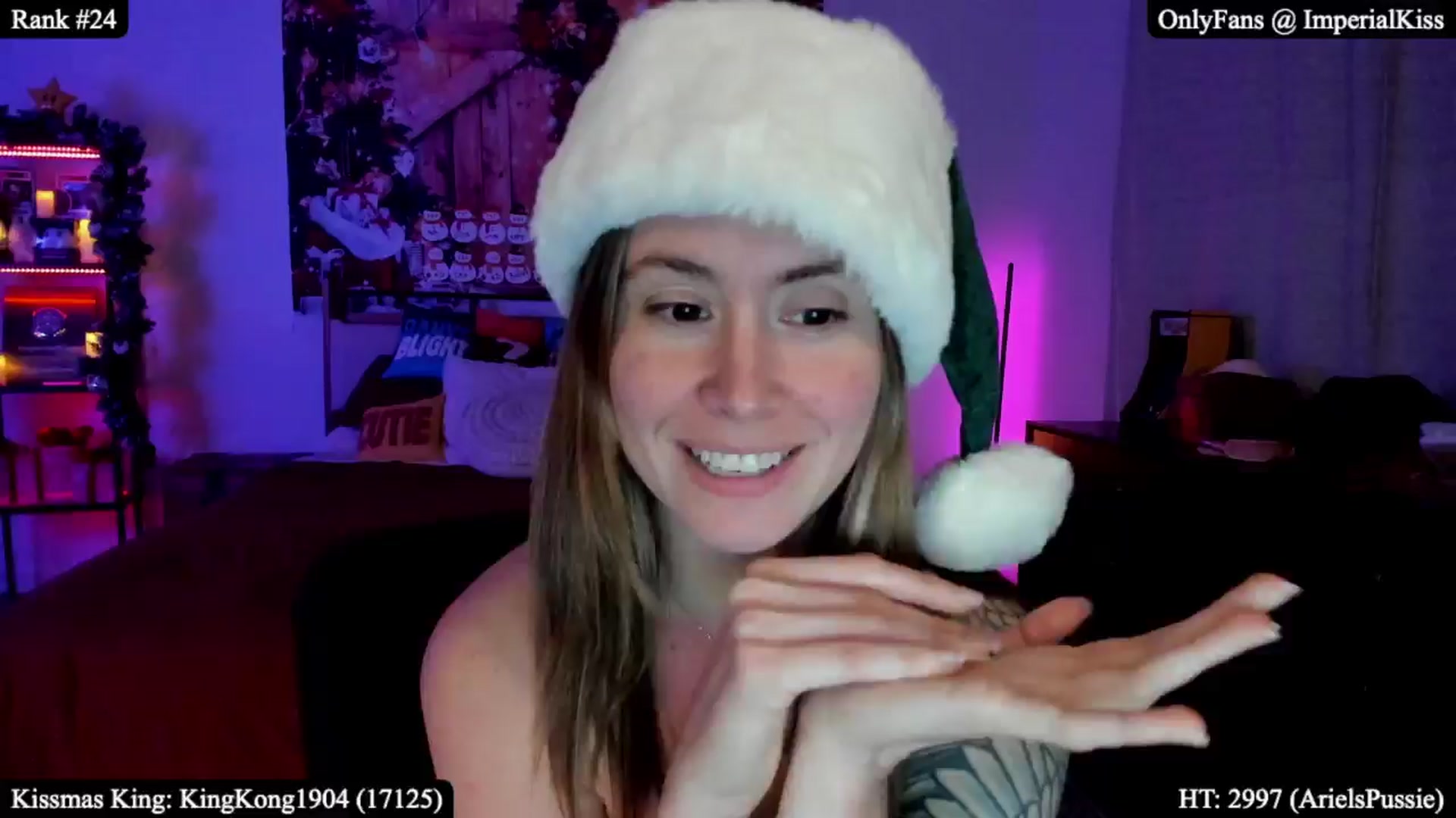 Gallery image thumbnail from ImperialKiss's myfreecams stream on, 12/04/2025, 05:47 image 3 of 20