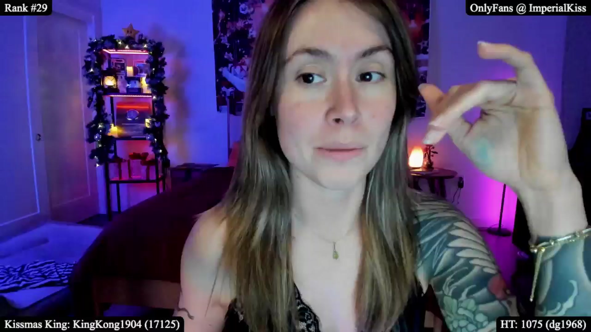 Gallery image thumbnail from ImperialKiss's myfreecams stream on, 12/05/2025, 03:15 image 10 of 20