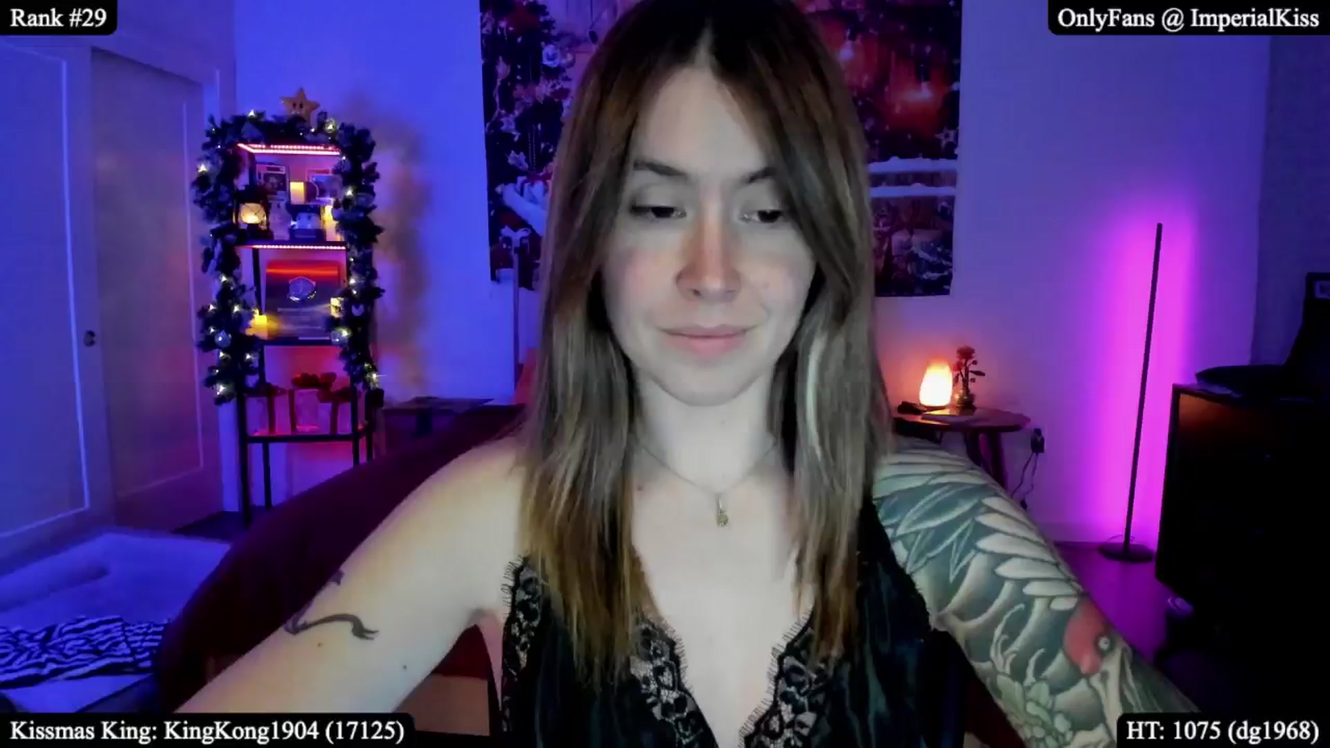 Gallery image thumbnail from ImperialKiss's myfreecams stream on, 12/05/2025, 03:15 image 13 of 20