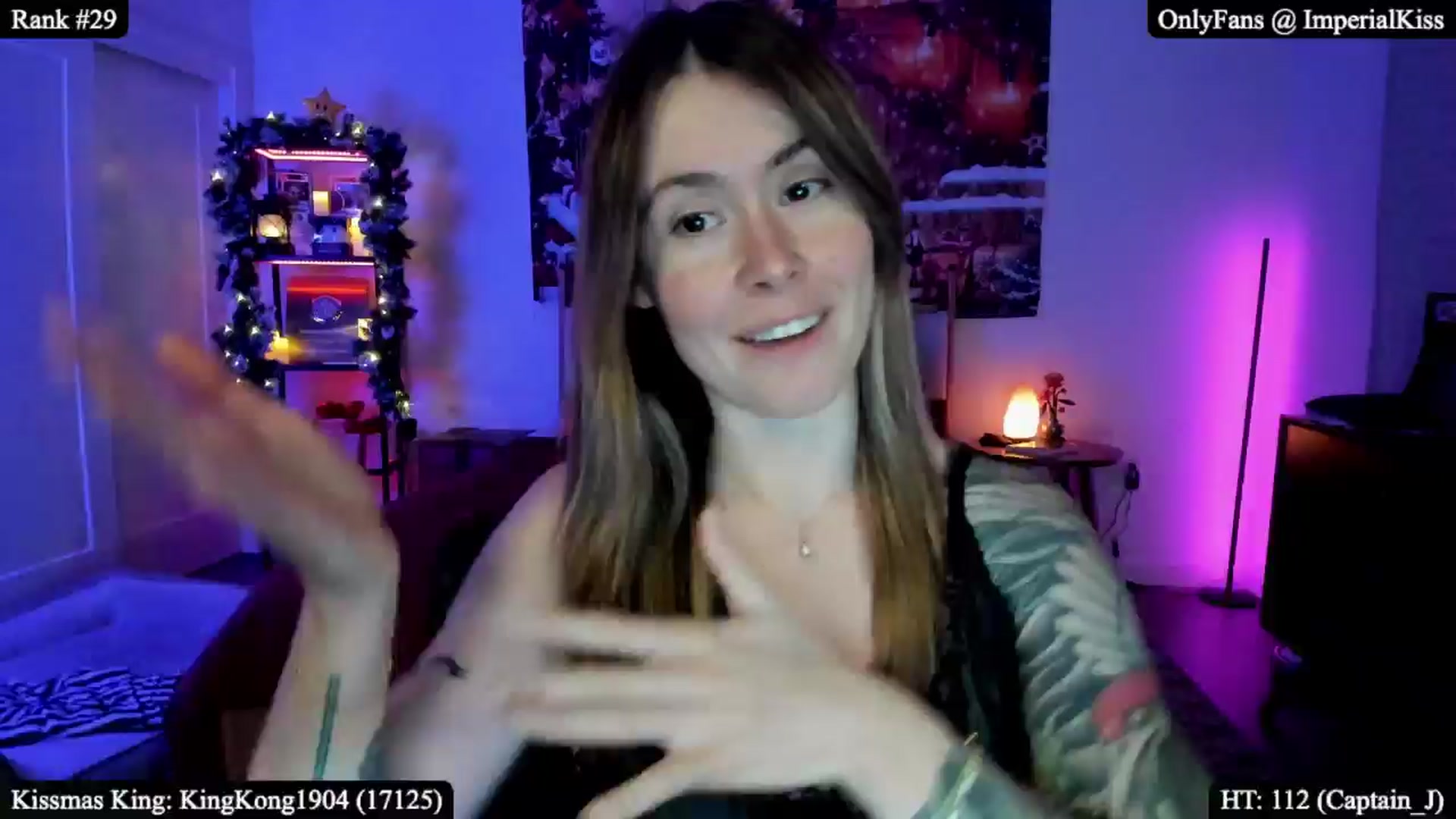 Gallery image thumbnail from ImperialKiss's myfreecams stream on, 12/05/2025, 03:15 image 1 of 20