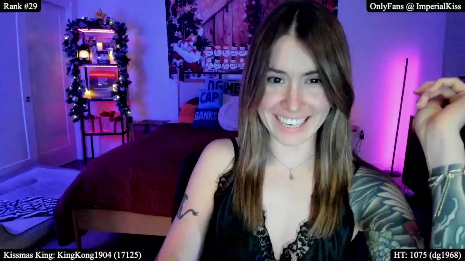 Gallery image thumbnail from ImperialKiss's myfreecams stream on, 12/05/2025, 03:15 image 5 of 20