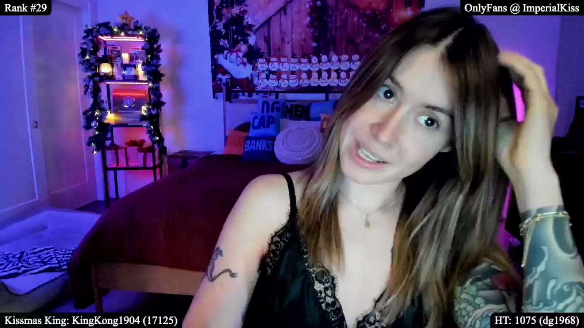 Gallery image thumbnail from ImperialKiss's myfreecams stream on, 12/05/2025, 03:15 image 7 of 20