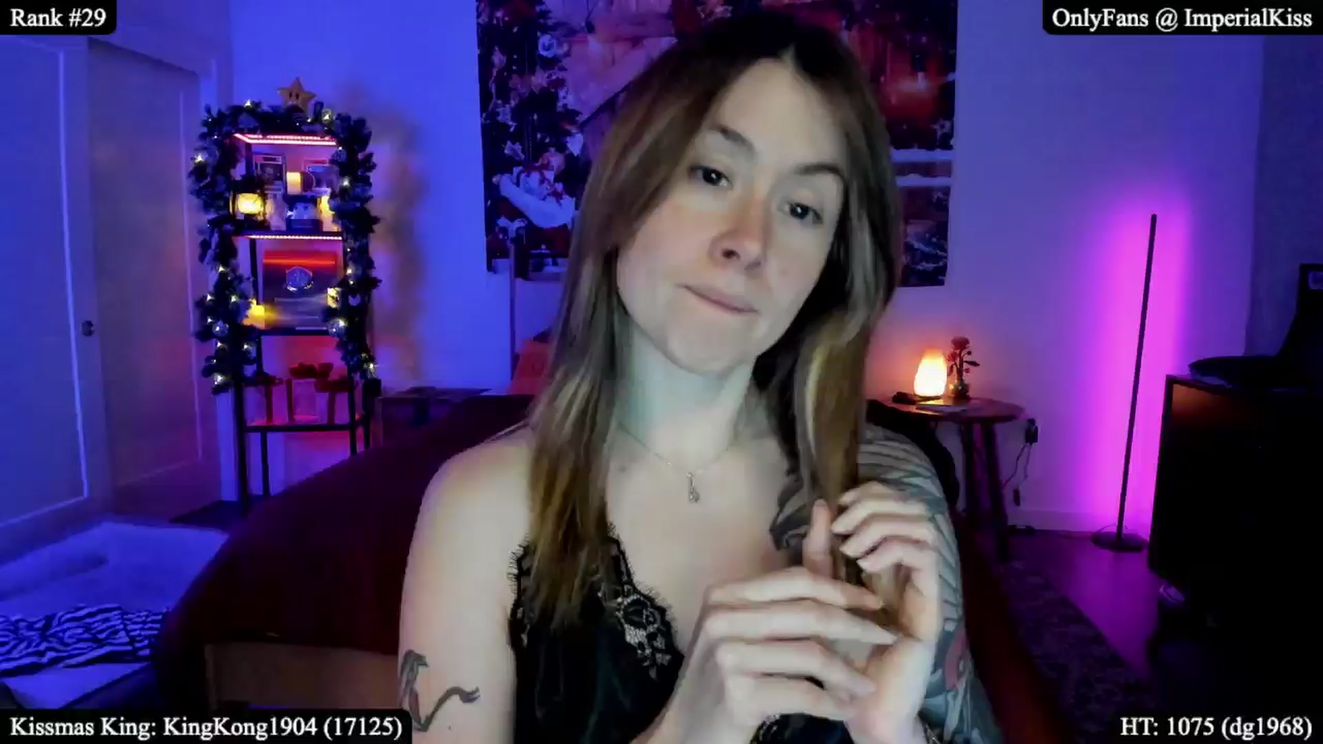 Gallery image thumbnail from ImperialKiss's myfreecams stream on, 12/05/2025, 03:15 image 11 of 20