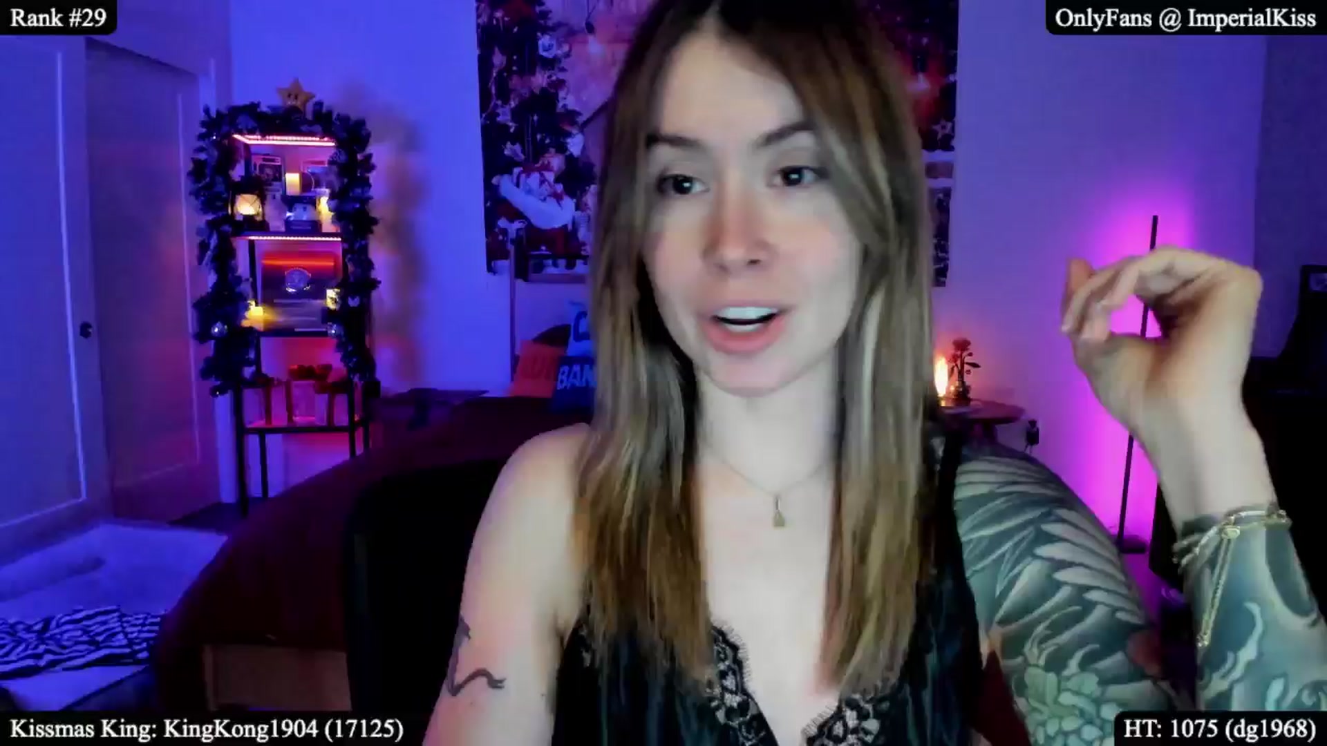 Gallery image thumbnail from ImperialKiss's myfreecams stream on, 12/05/2025, 03:15 image 3 of 20