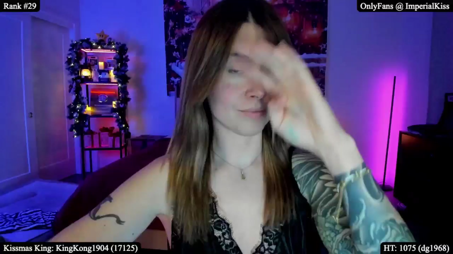 Gallery image thumbnail from ImperialKiss's myfreecams stream on, 12/05/2025, 03:15 image 14 of 20