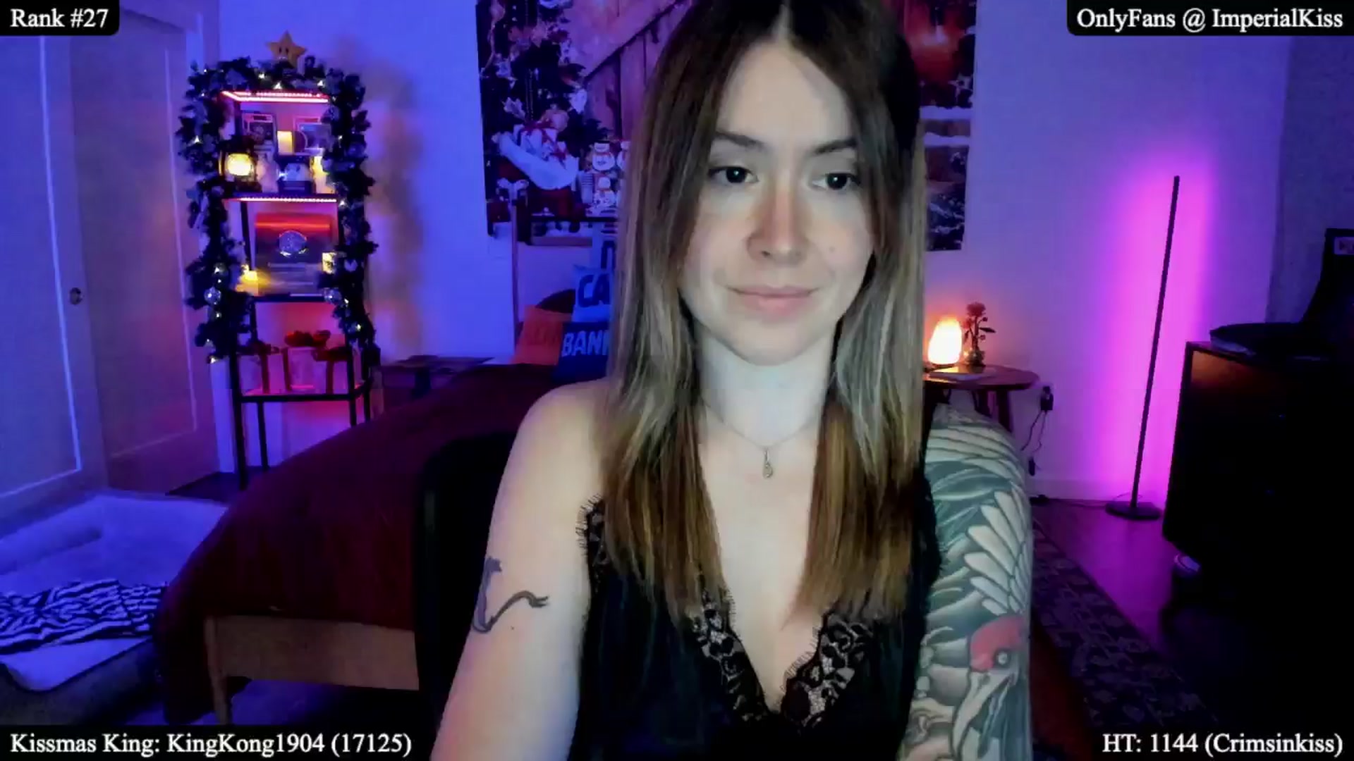 Gallery image thumbnail from ImperialKiss's myfreecams stream on, 12/05/2025, 05:31 image 4 of 20