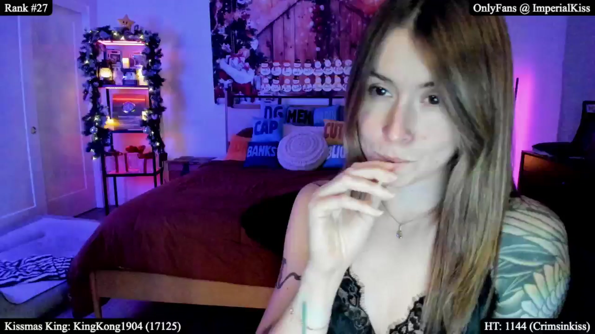 Gallery image thumbnail from ImperialKiss's myfreecams stream on, 12/05/2025, 05:31 image 9 of 20