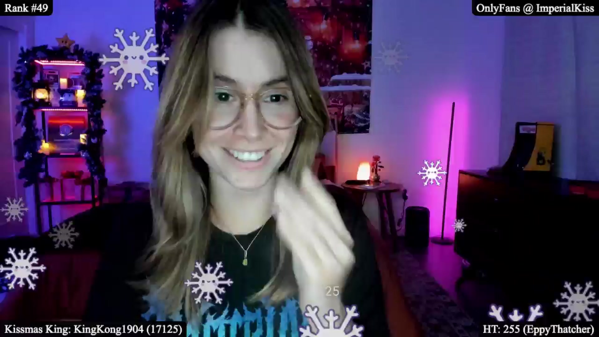 Gallery image thumbnail from ImperialKiss's myfreecams stream on, 12/21/2025, 06:25 image 10 of 20