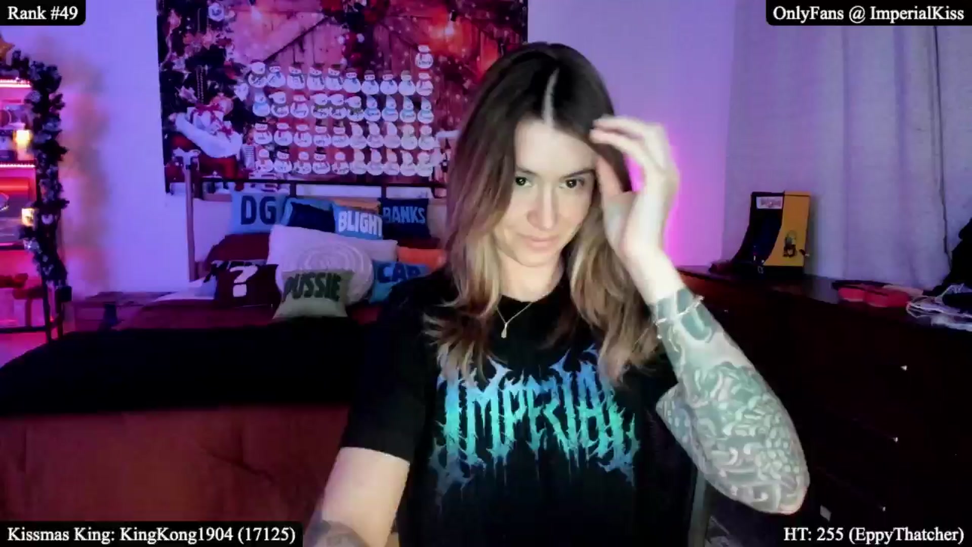 Gallery image thumbnail from ImperialKiss's myfreecams stream on, 12/21/2025, 06:25 image 4 of 20
