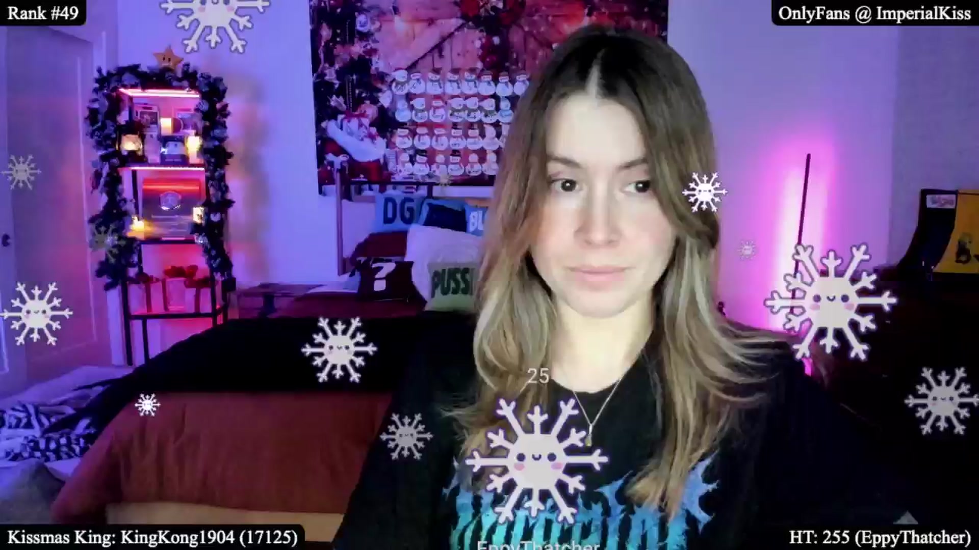 Gallery image thumbnail from ImperialKiss's myfreecams stream on, 12/21/2025, 06:25 image 3 of 20