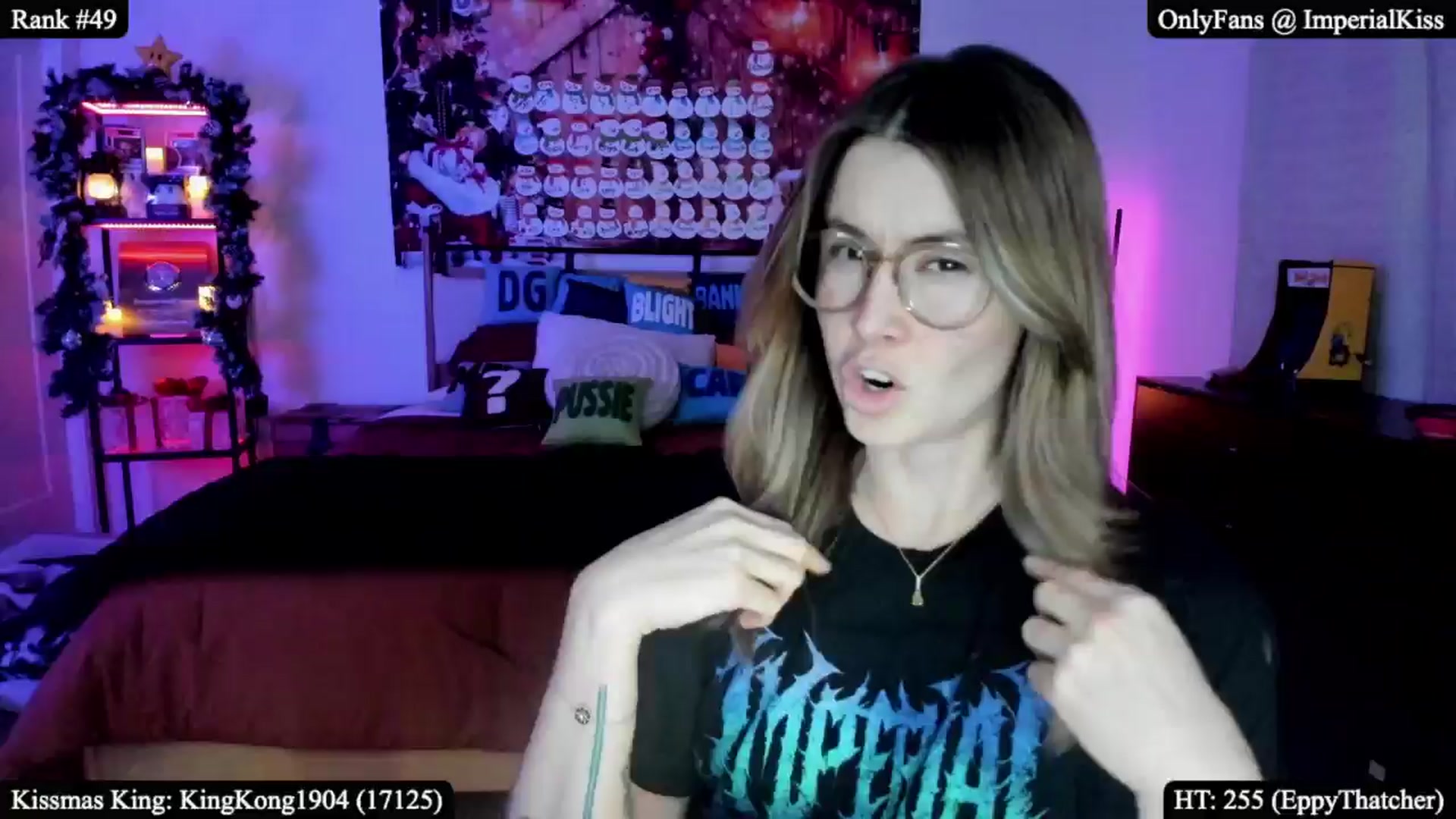 Gallery image thumbnail from ImperialKiss's myfreecams stream on, 12/21/2025, 06:25 image 5 of 20