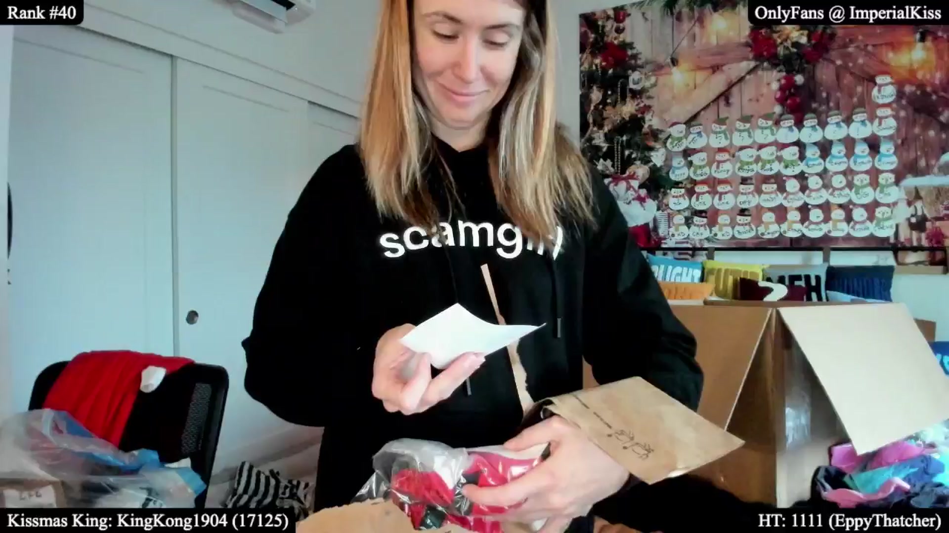 Gallery image thumbnail from ImperialKiss's myfreecams stream on, 12/22/2025, 24:02 image 20 of 20