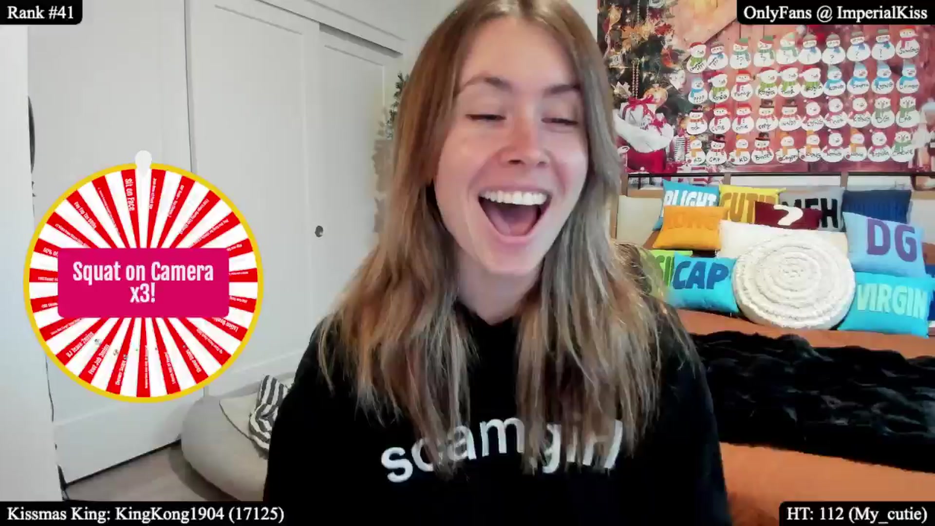 Gallery image thumbnail from ImperialKiss's myfreecams stream on, 12/22/2025, 24:02 image 3 of 20