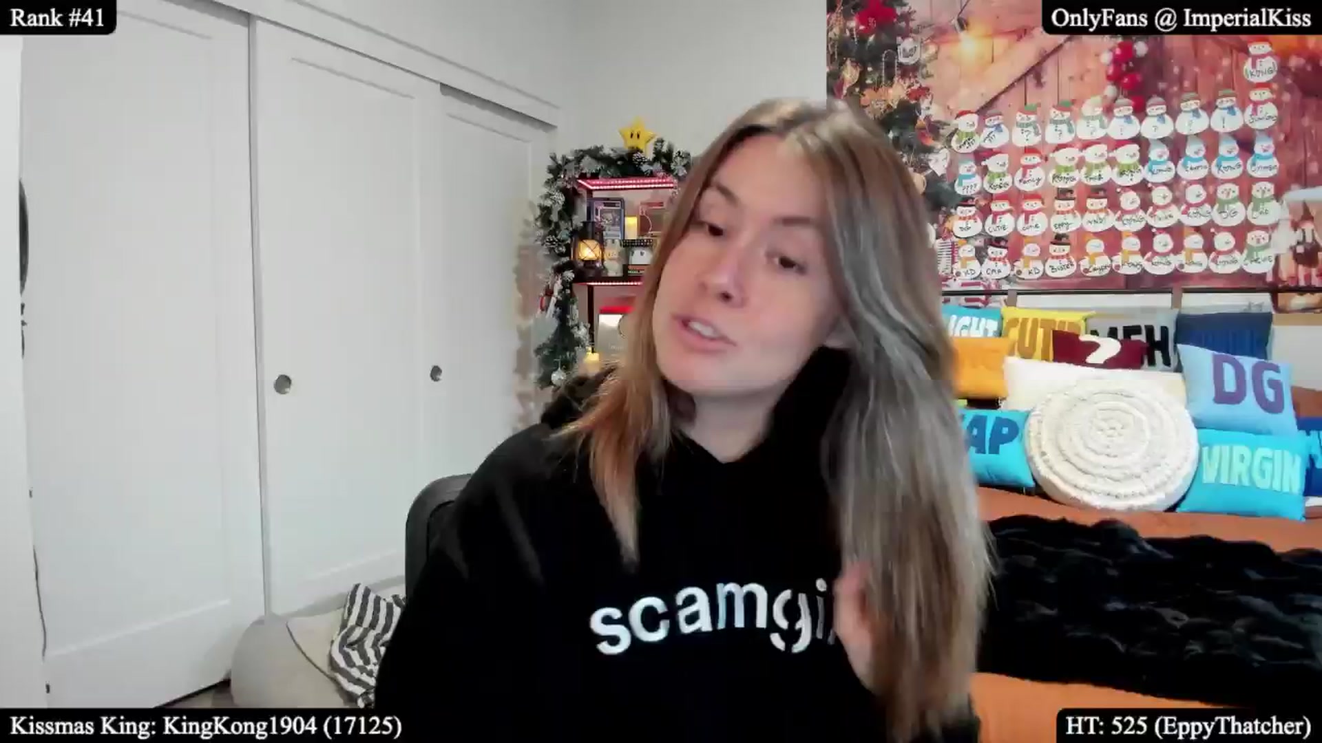 Gallery image thumbnail from ImperialKiss's myfreecams stream on, 12/22/2025, 24:02 image 4 of 20