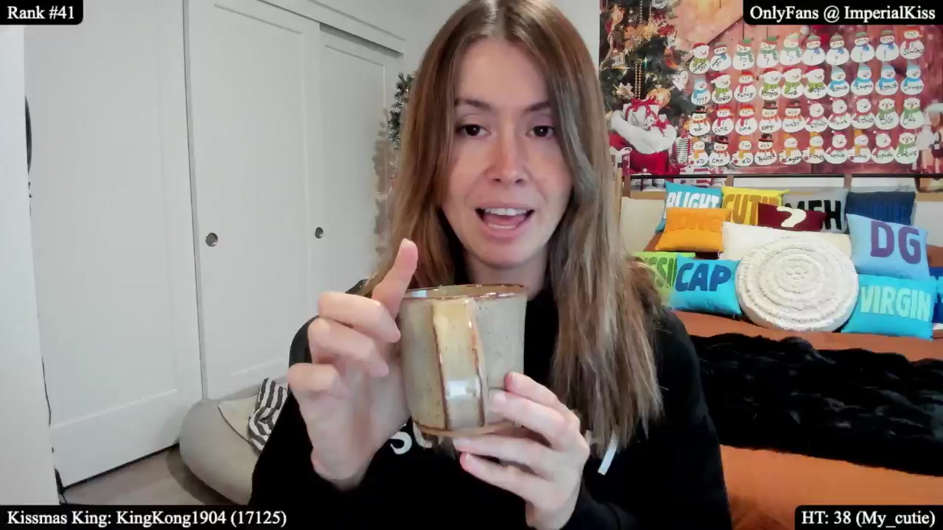 Gallery image thumbnail from ImperialKiss's myfreecams stream on, 12/22/2025, 24:02 image 2 of 20