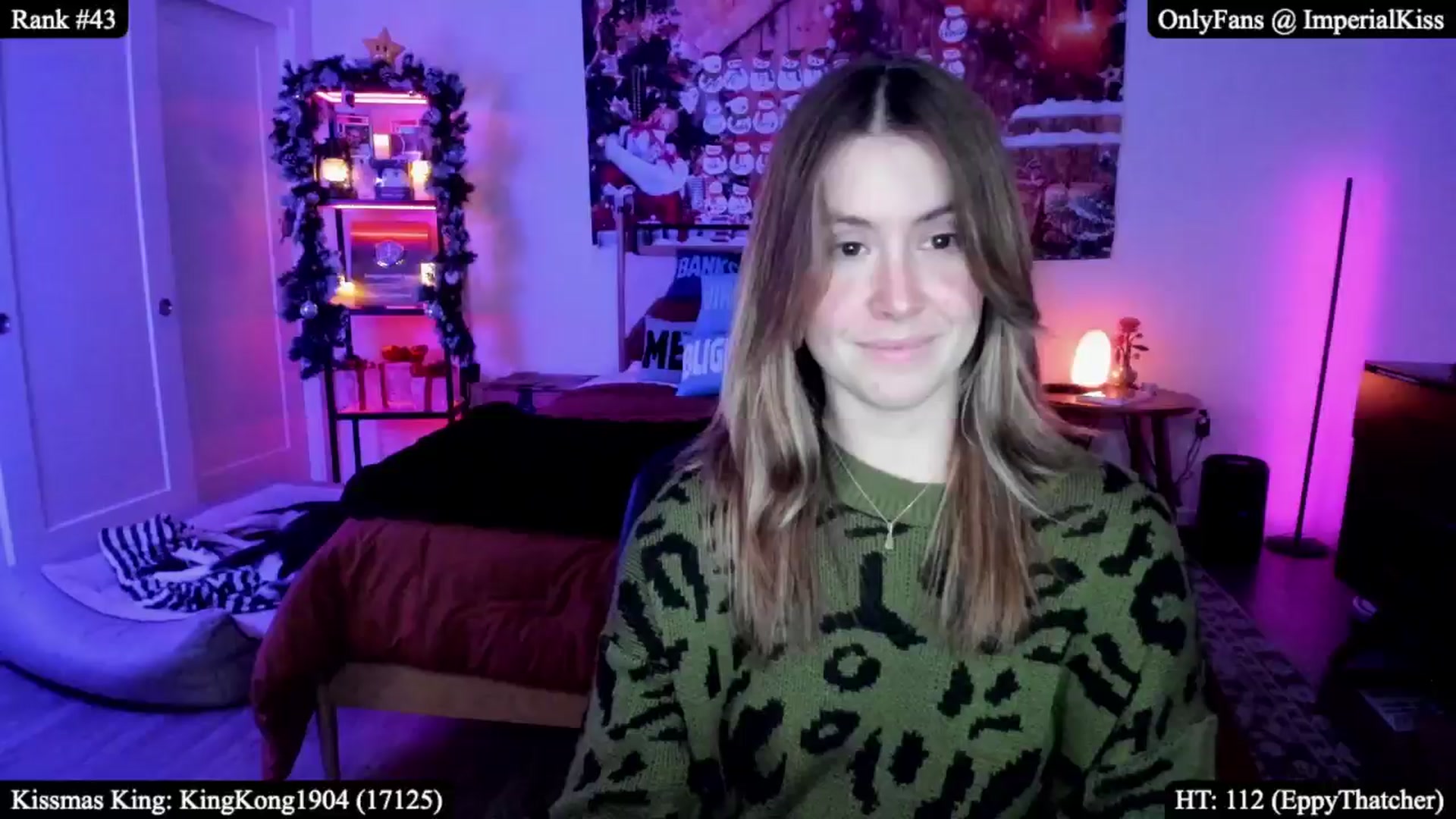 Gallery image thumbnail from ImperialKiss's myfreecams stream on, 12/23/2025, 07:11 image 6 of 20