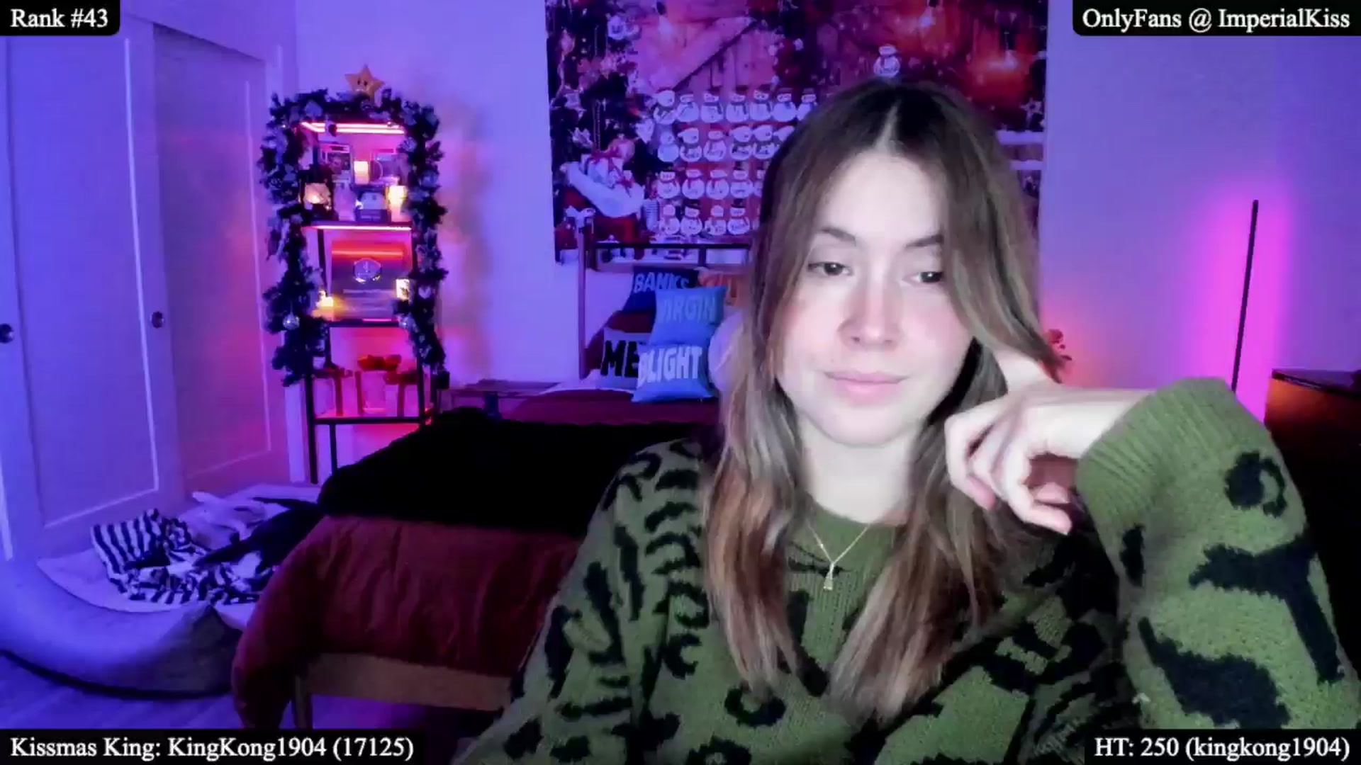 Gallery image thumbnail from ImperialKiss's myfreecams stream on, 12/23/2025, 07:11 image 9 of 20