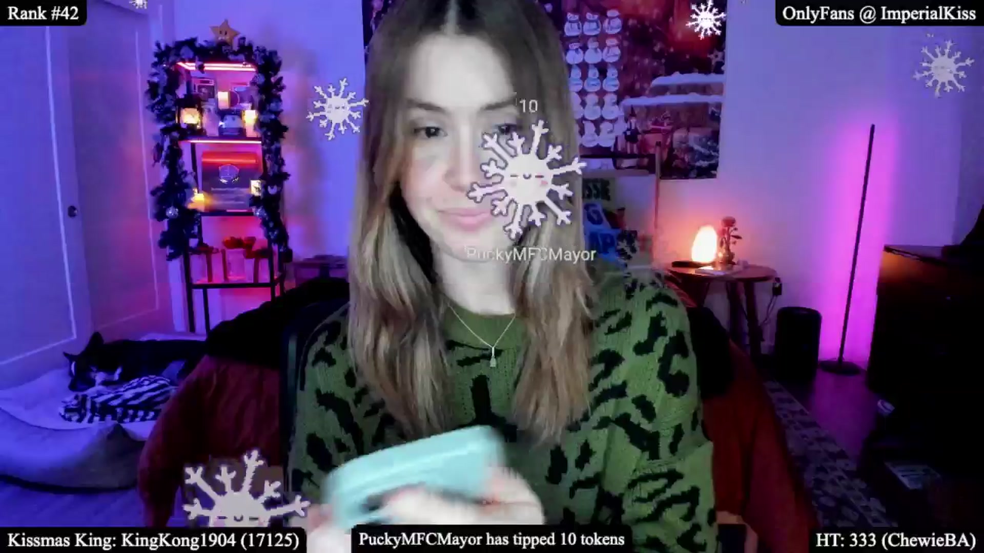 Gallery image thumbnail from ImperialKiss's myfreecams stream on, 12/23/2025, 07:11 image 17 of 20