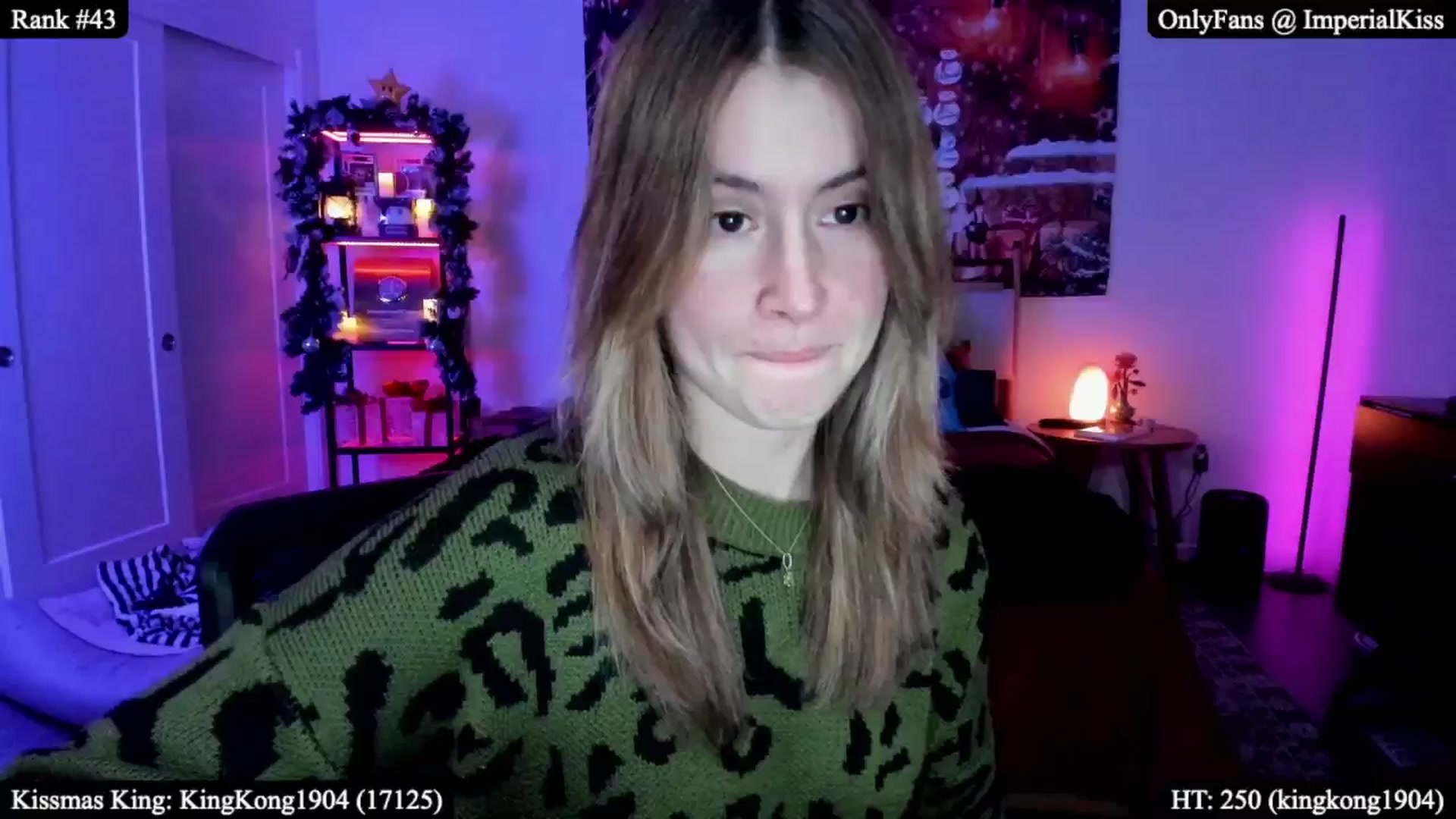 Gallery image thumbnail from ImperialKiss's myfreecams stream on, 12/23/2025, 07:11 image 8 of 20