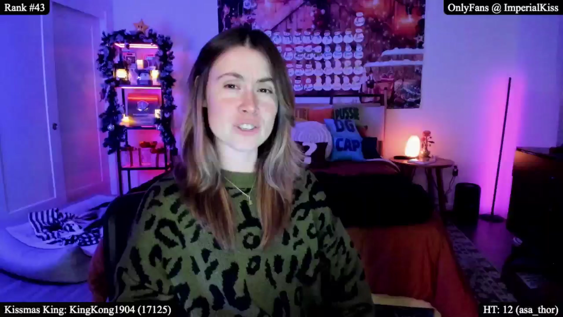 Gallery image thumbnail from ImperialKiss's myfreecams stream on, 12/23/2025, 07:11 image 1 of 20