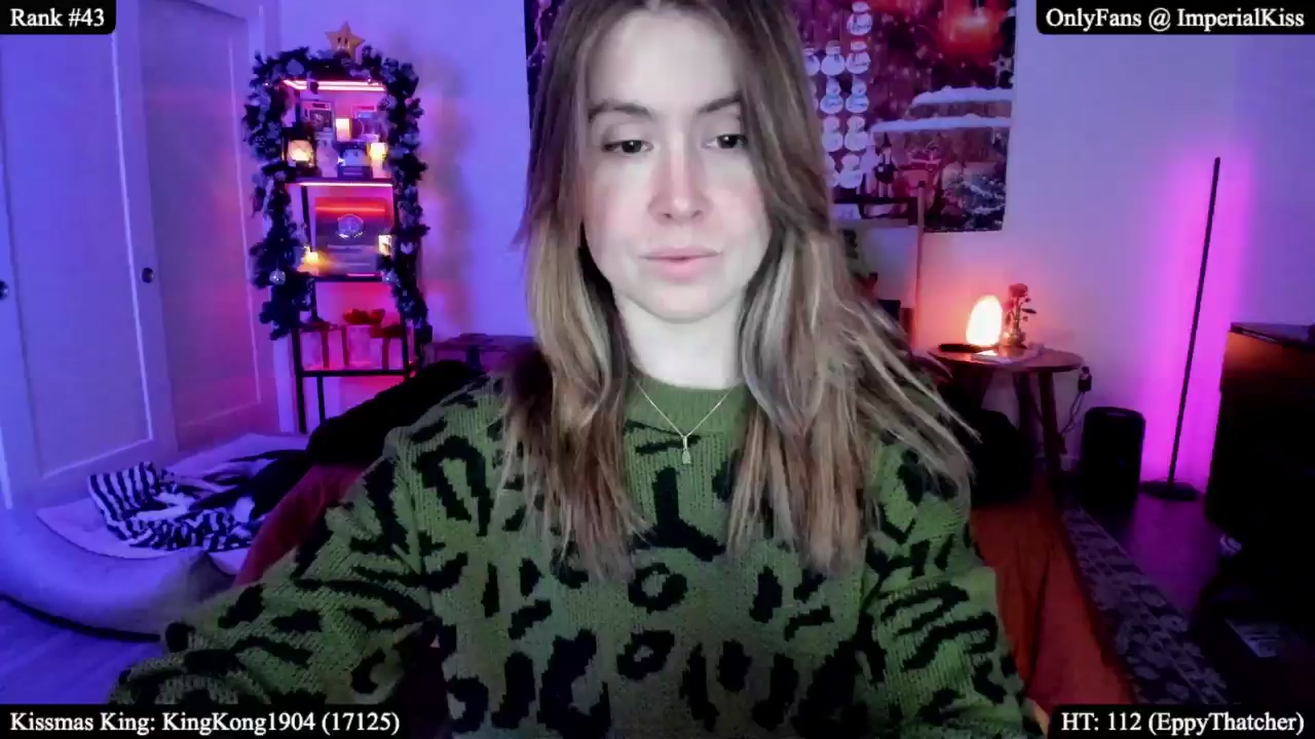 Gallery image thumbnail from ImperialKiss's myfreecams stream on, 12/23/2025, 07:11 image 5 of 20
