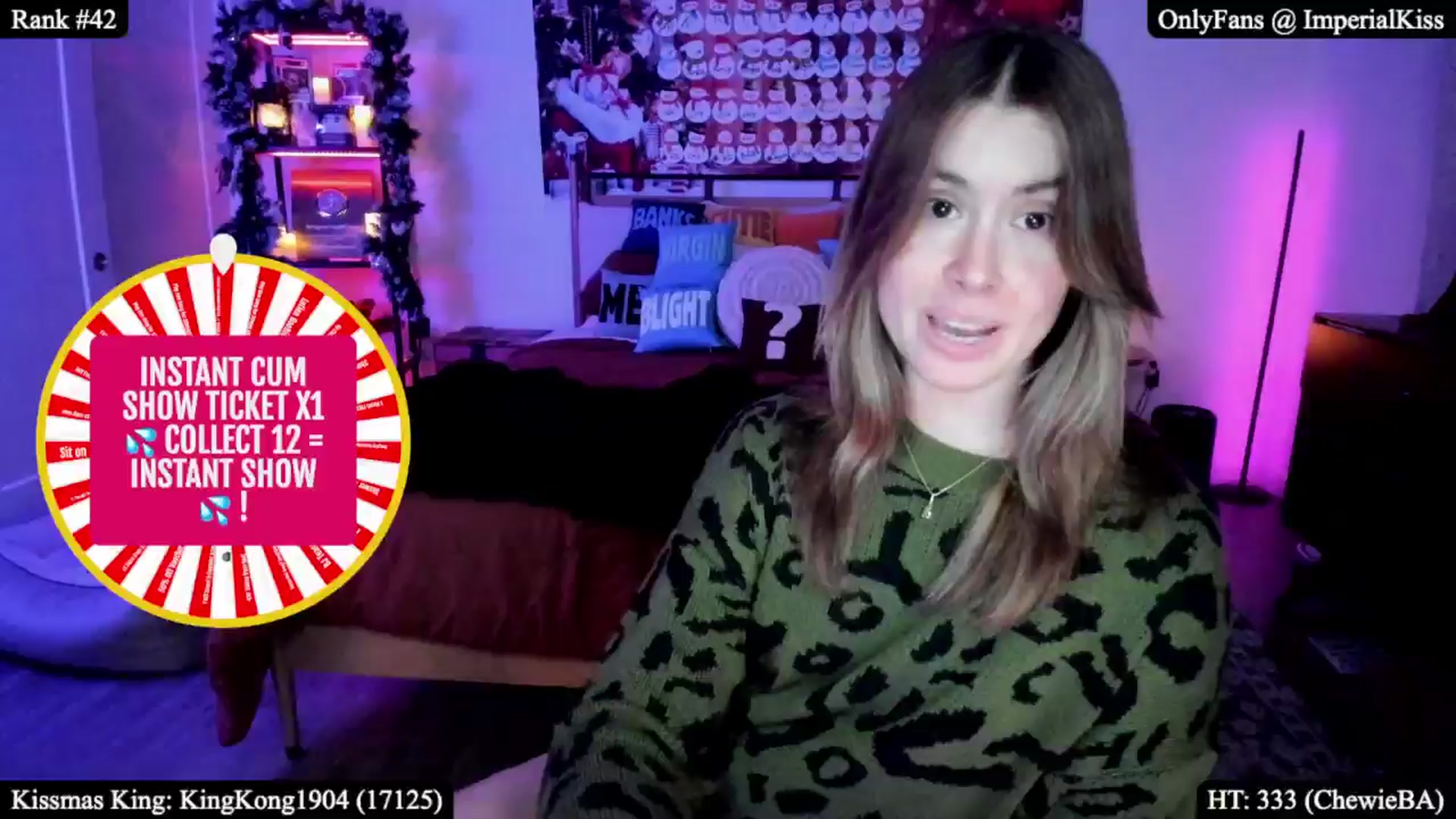 Gallery image thumbnail from ImperialKiss's myfreecams stream on, 12/23/2025, 07:11 image 14 of 20