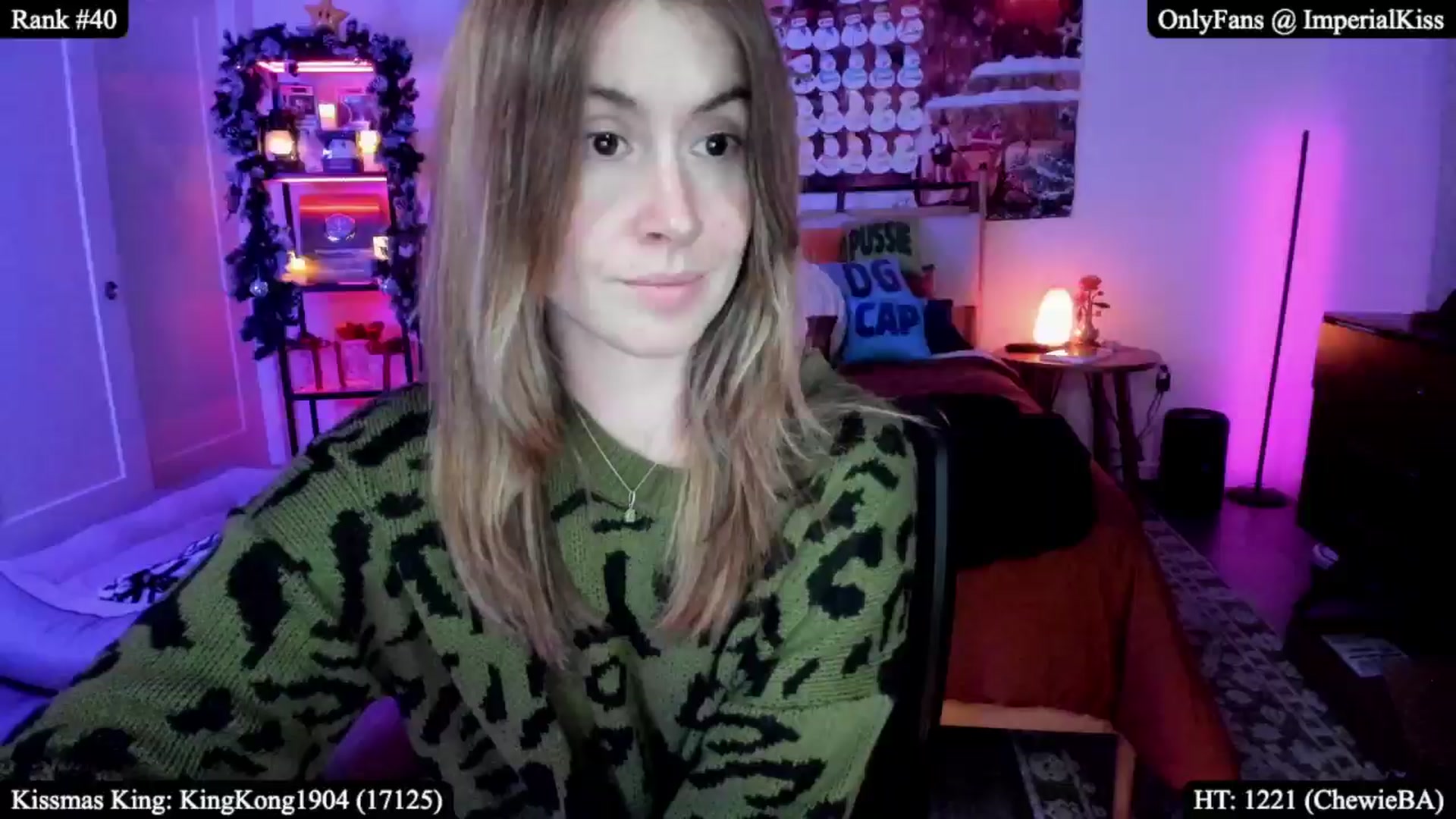 Gallery image thumbnail from ImperialKiss's myfreecams stream on, 12/23/2025, 07:34 image 13 of 20
