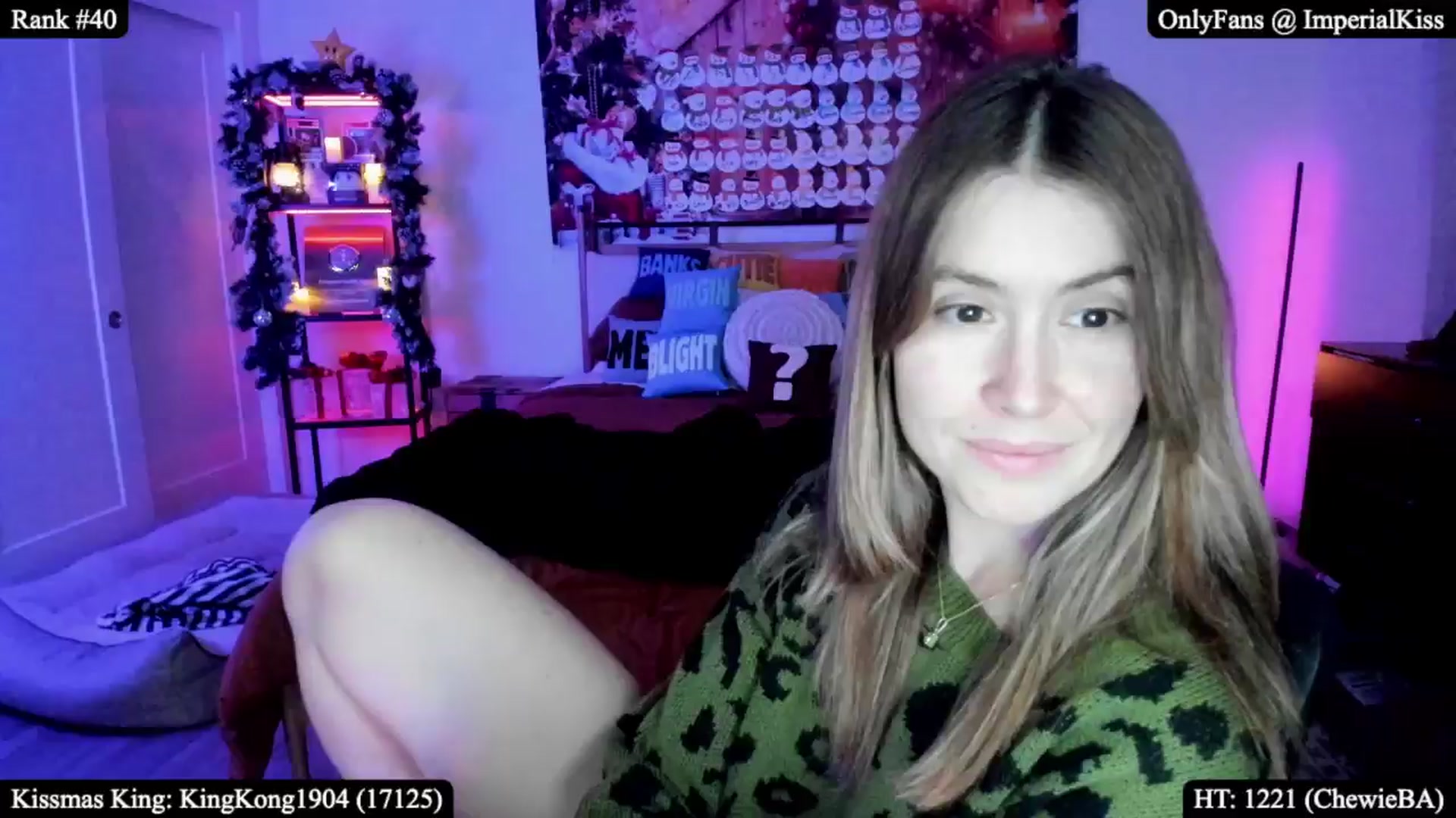 Gallery image thumbnail from ImperialKiss's myfreecams stream on, 12/23/2025, 07:34 image 17 of 20