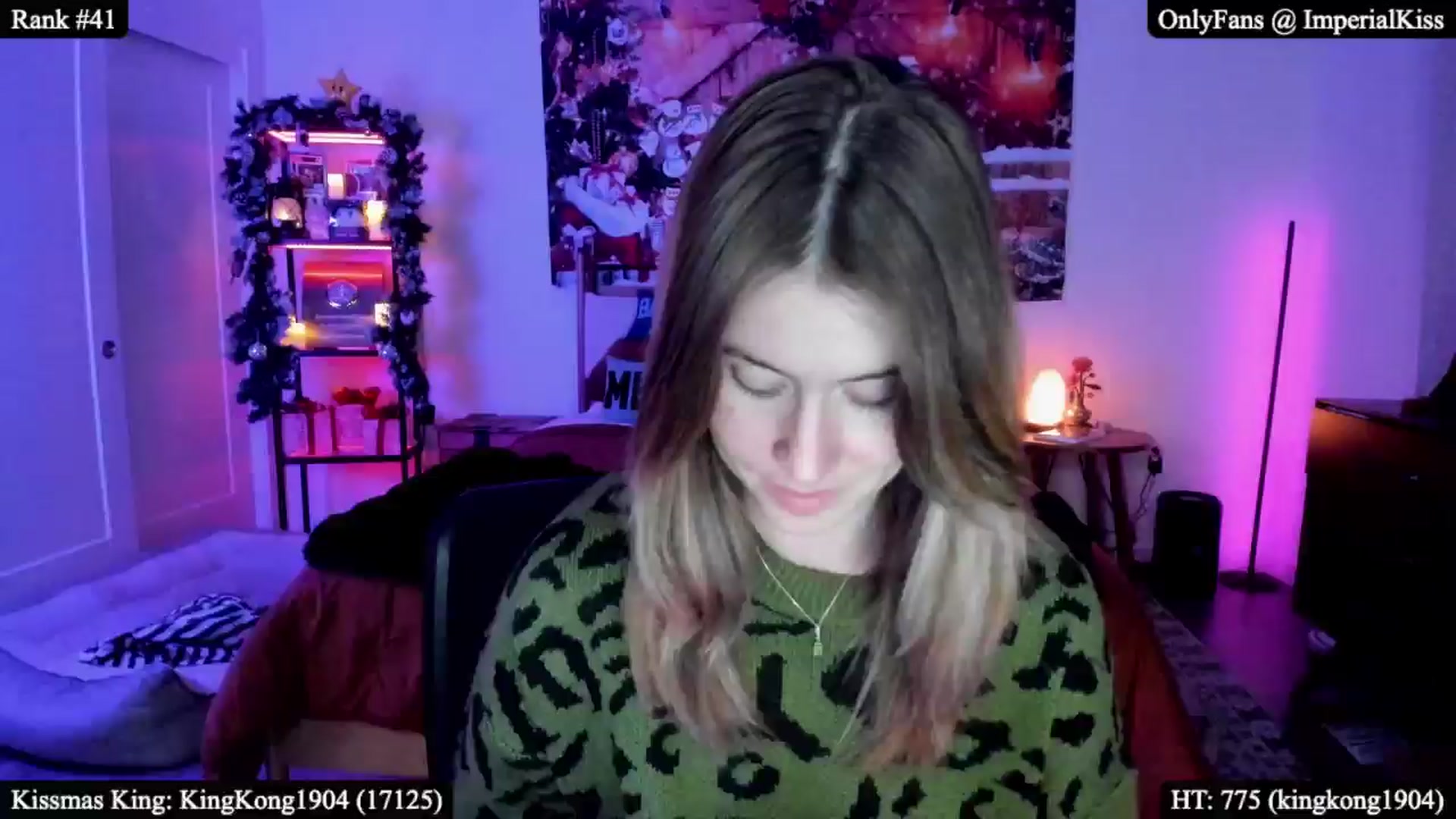 Gallery image thumbnail from ImperialKiss's myfreecams stream on, 12/23/2025, 07:34 image 1 of 20