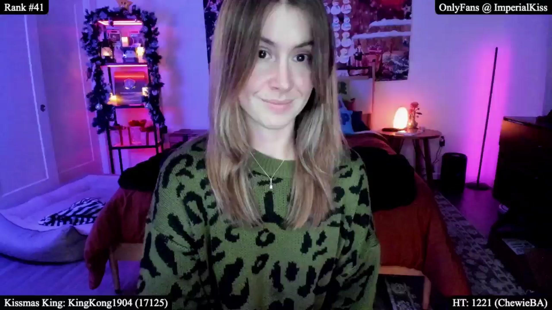 Gallery image thumbnail from ImperialKiss's myfreecams stream on, 12/23/2025, 07:34 image 9 of 20