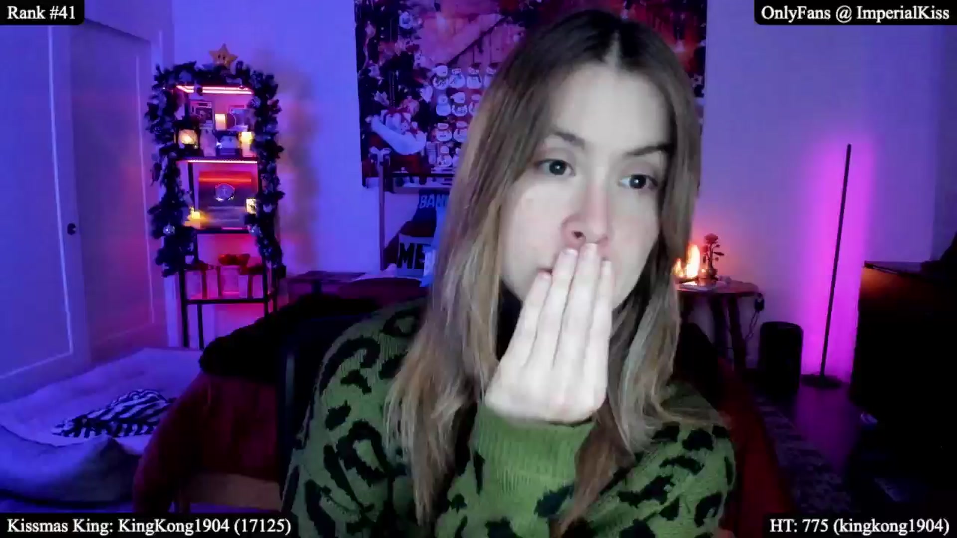Gallery image thumbnail from ImperialKiss's myfreecams stream on, 12/23/2025, 07:34 image 2 of 20