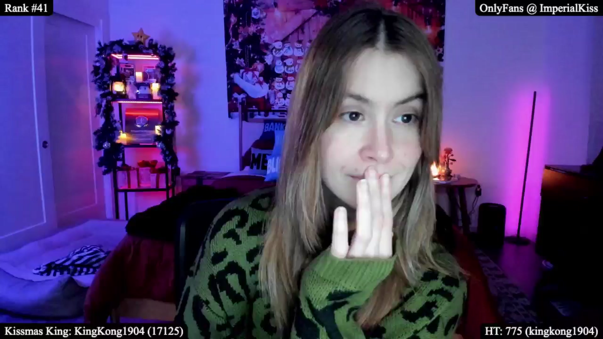 Gallery image thumbnail from ImperialKiss's myfreecams stream on, 12/23/2025, 07:34 image 3 of 20