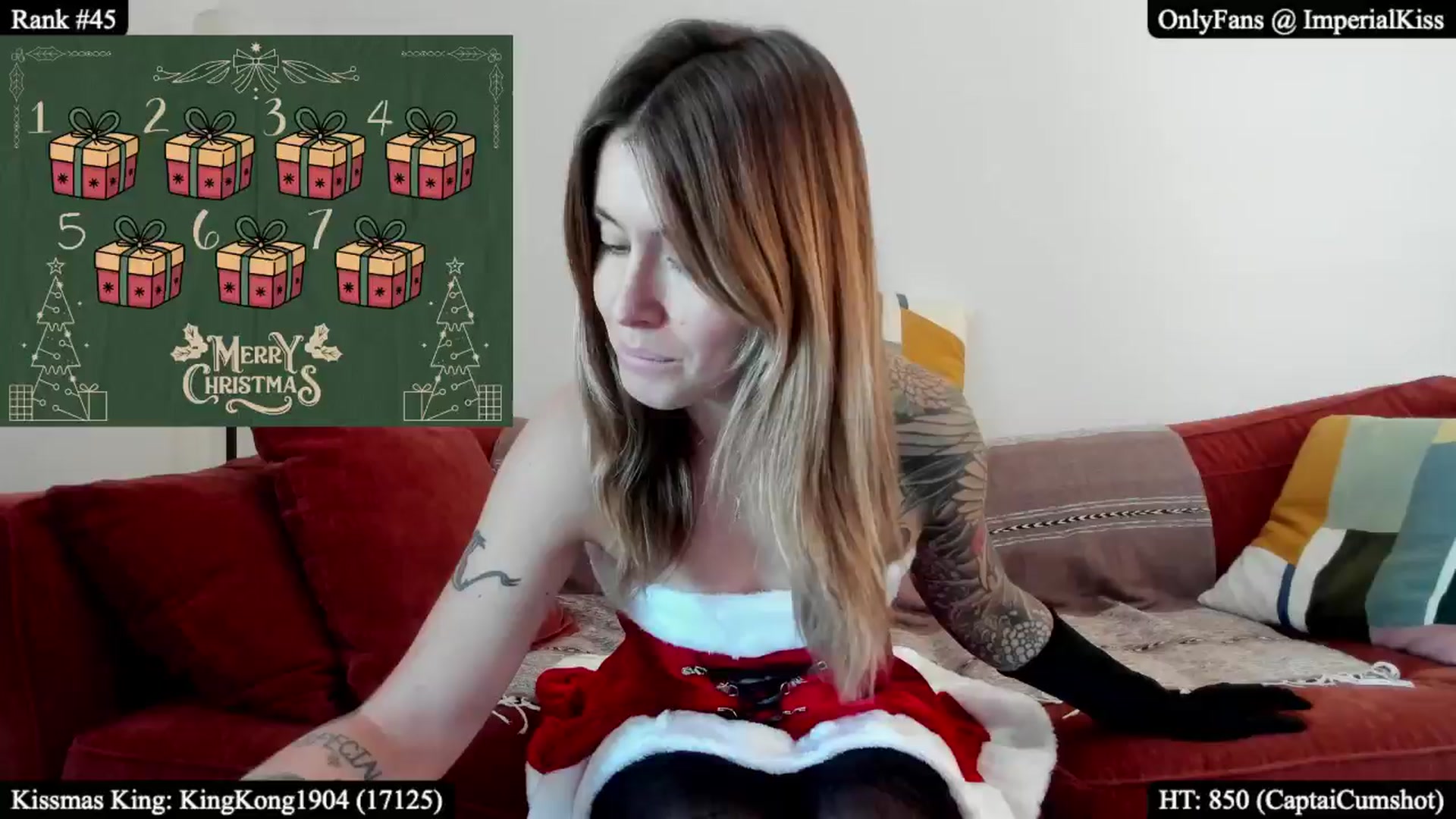 Gallery image thumbnail from ImperialKiss's myfreecams stream on, 12/24/2025, 21:52 image 6 of 20