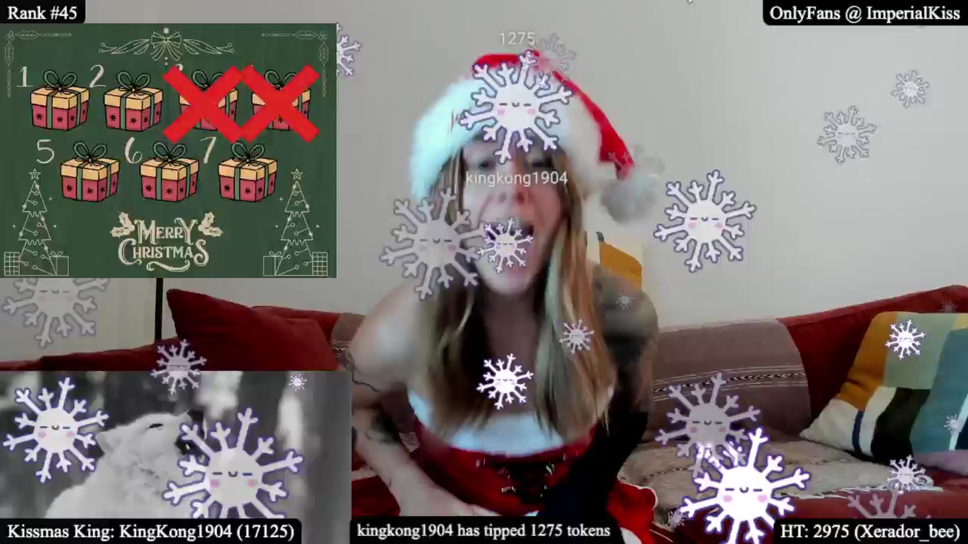 Gallery image thumbnail from ImperialKiss's myfreecams stream on, 12/24/2025, 21:52 image 13 of 20