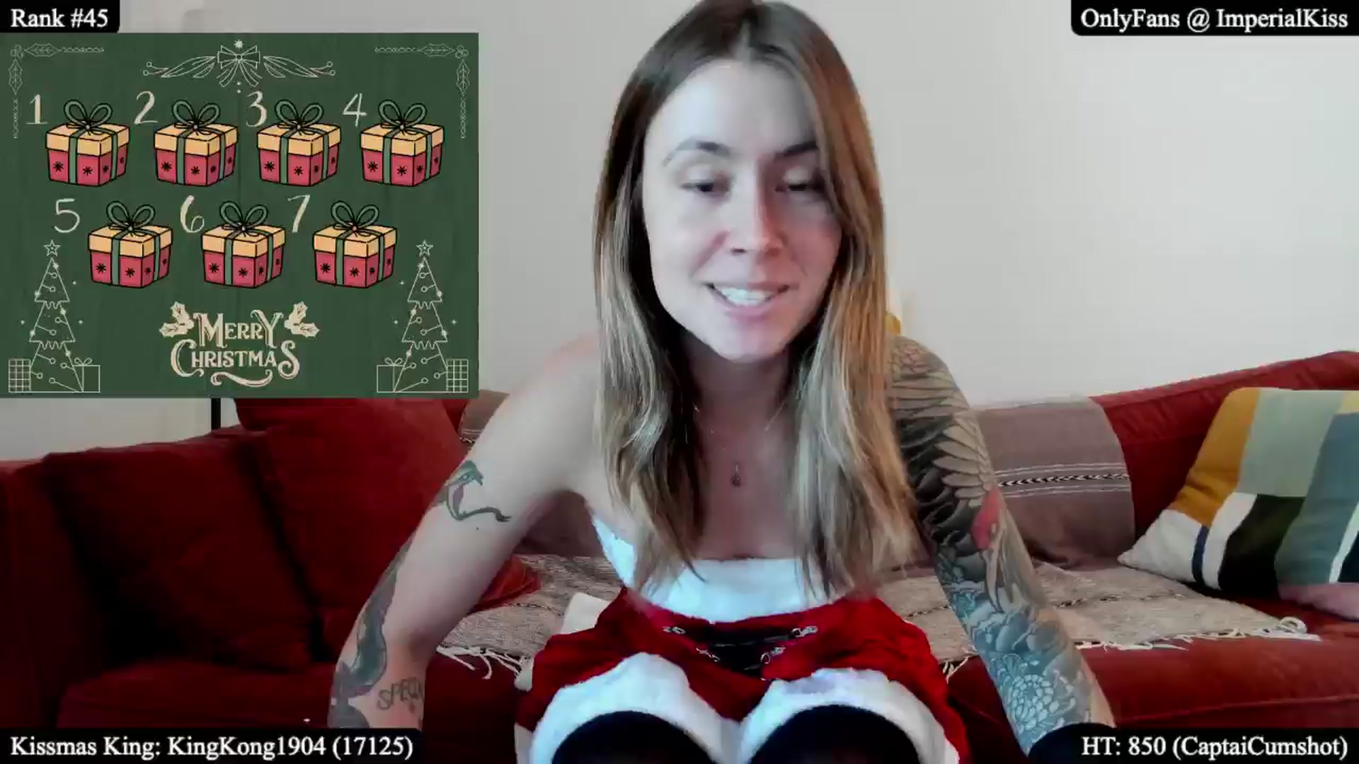 Gallery image thumbnail from ImperialKiss's myfreecams stream on, 12/24/2025, 21:52 image 8 of 20