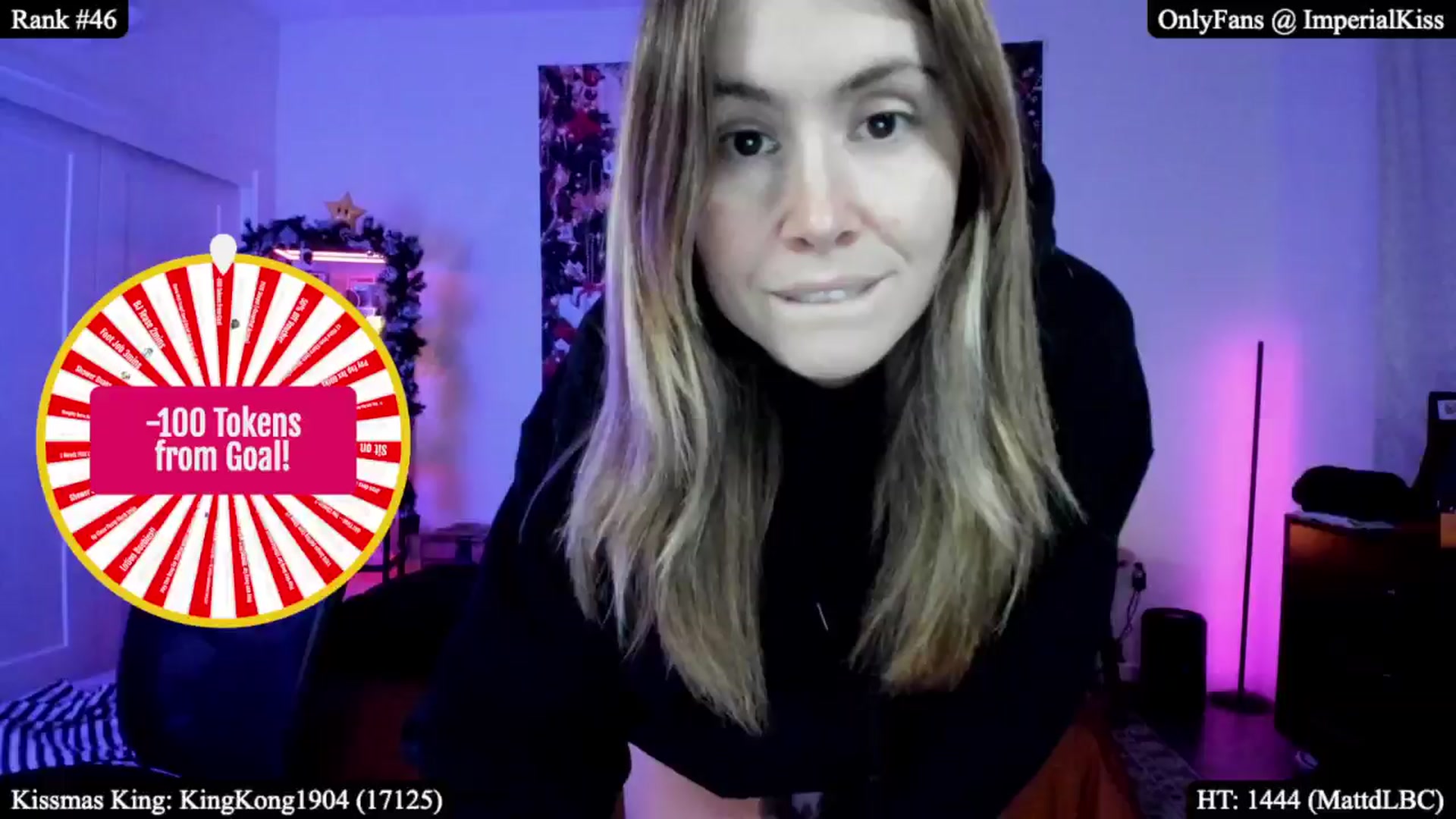 Gallery image thumbnail from ImperialKiss's myfreecams stream on, 12/27/2025, 07:00 image 10 of 20