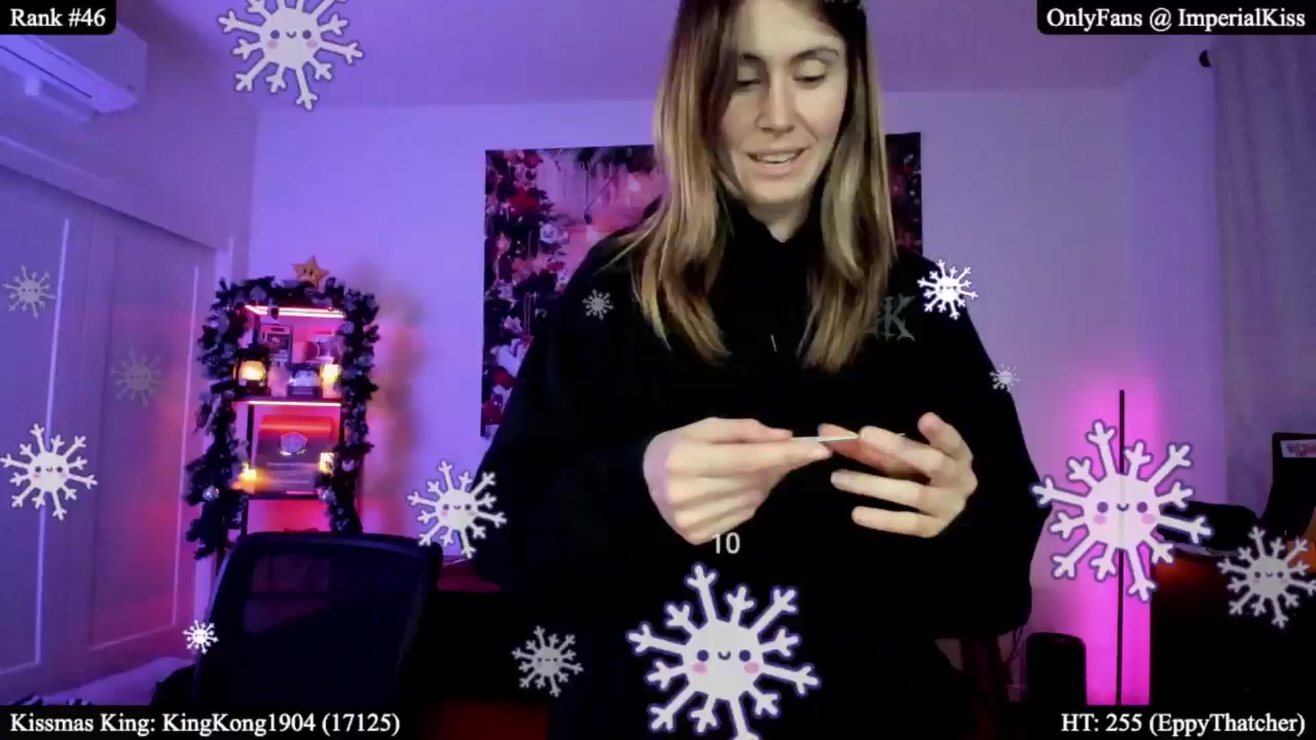 Gallery image thumbnail from ImperialKiss's myfreecams stream on, 12/27/2025, 07:00 image 9 of 20