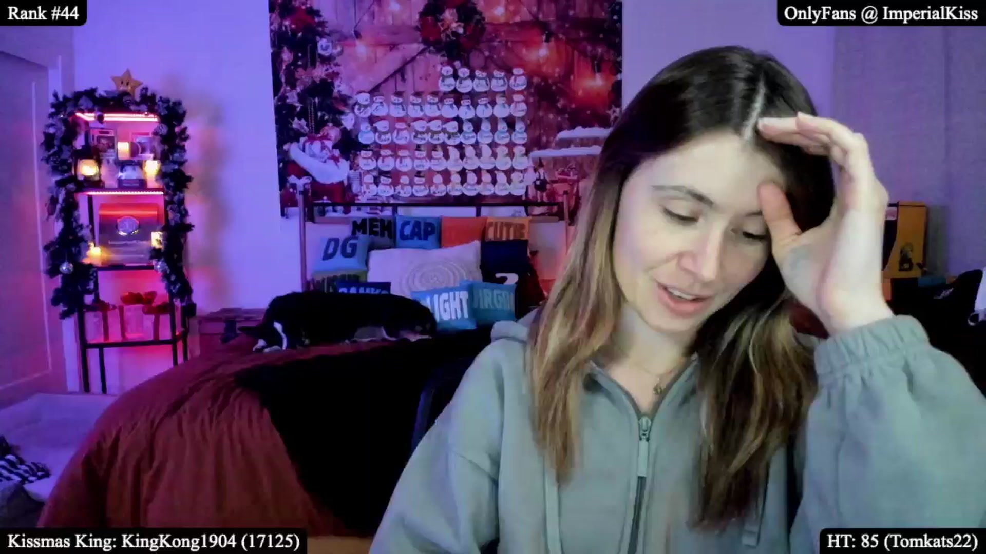 Gallery image thumbnail from ImperialKiss's myfreecams stream on, 12/28/2025, 04:42 image 1 of 20
