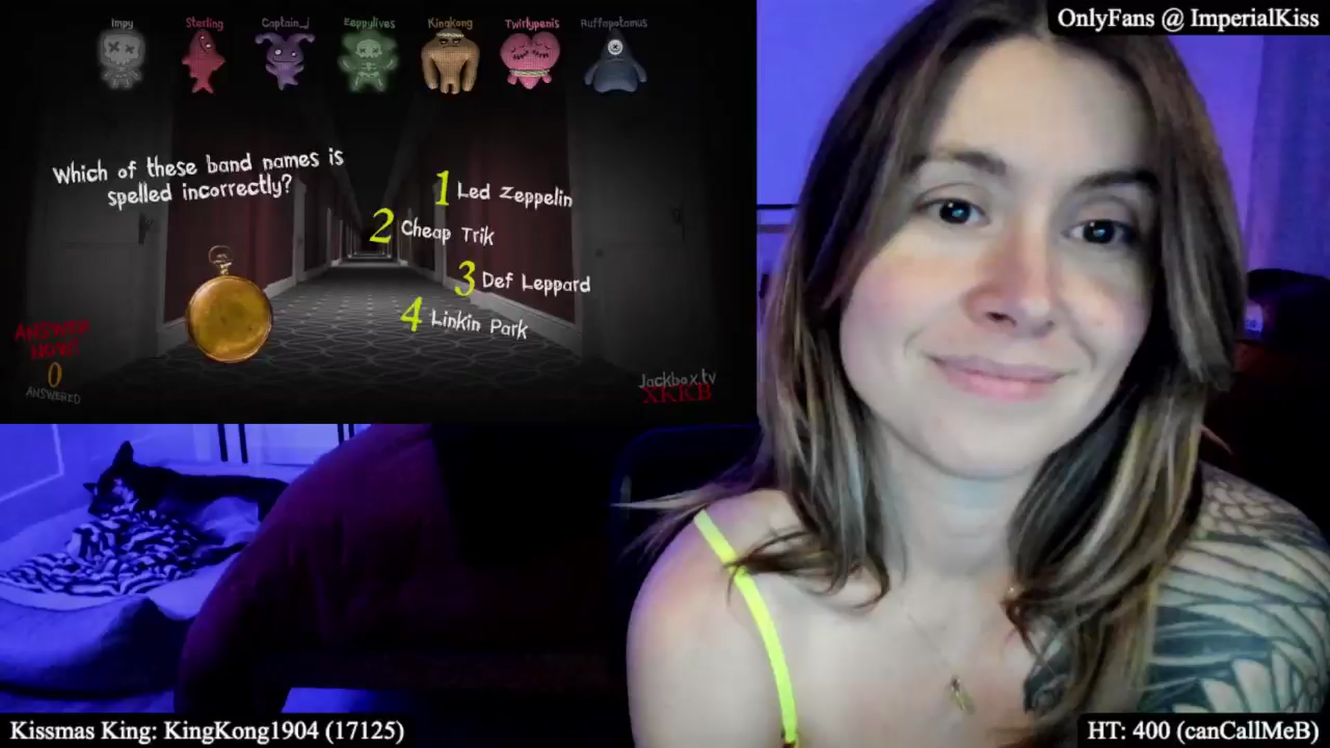 Gallery image thumbnail from ImperialKiss's myfreecams stream on, 12/31/2025, 06:34 image 13 of 20