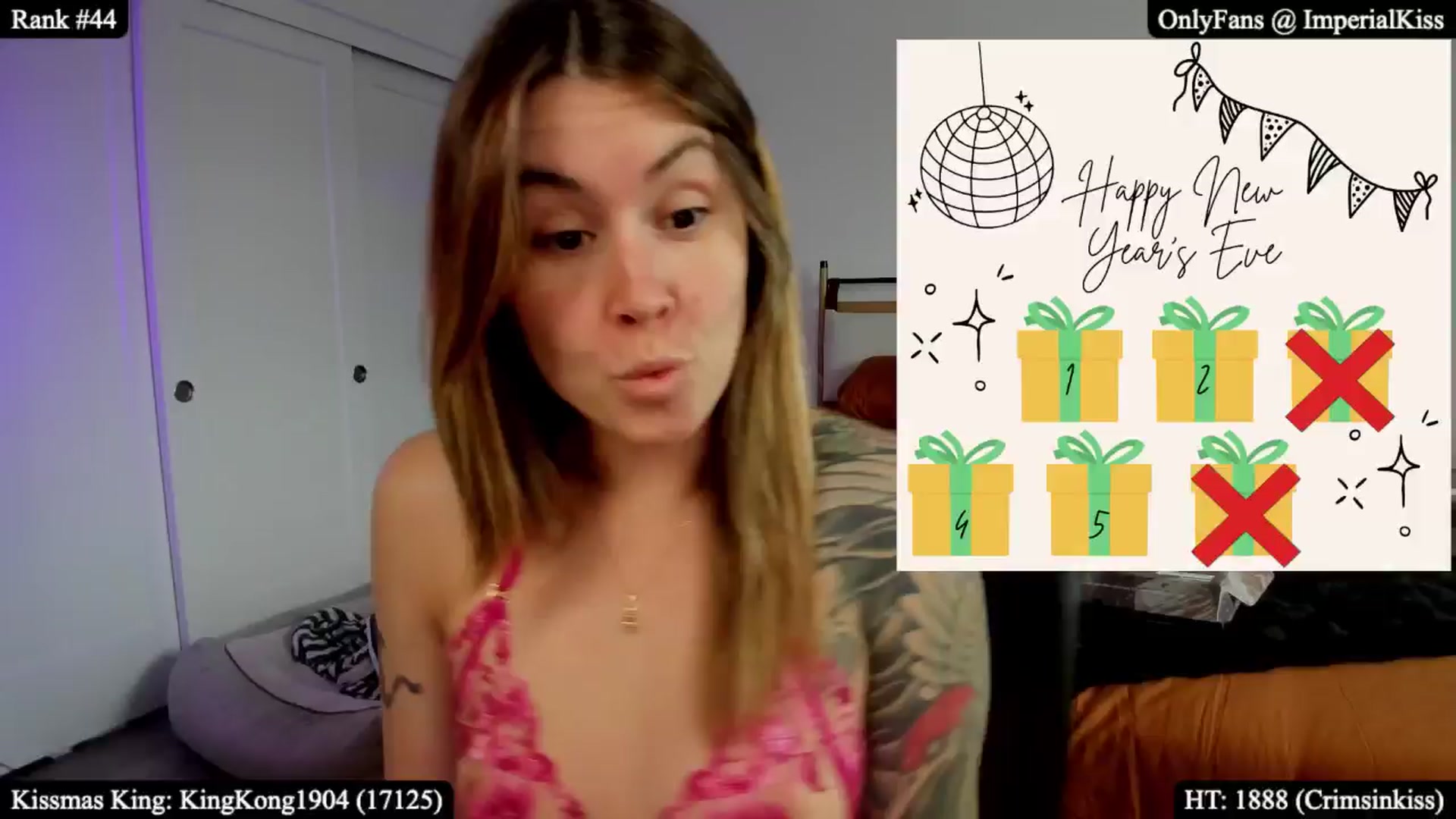 Gallery image thumbnail from ImperialKiss's myfreecams stream on, 12/31/2025, 23:14 image 15 of 20