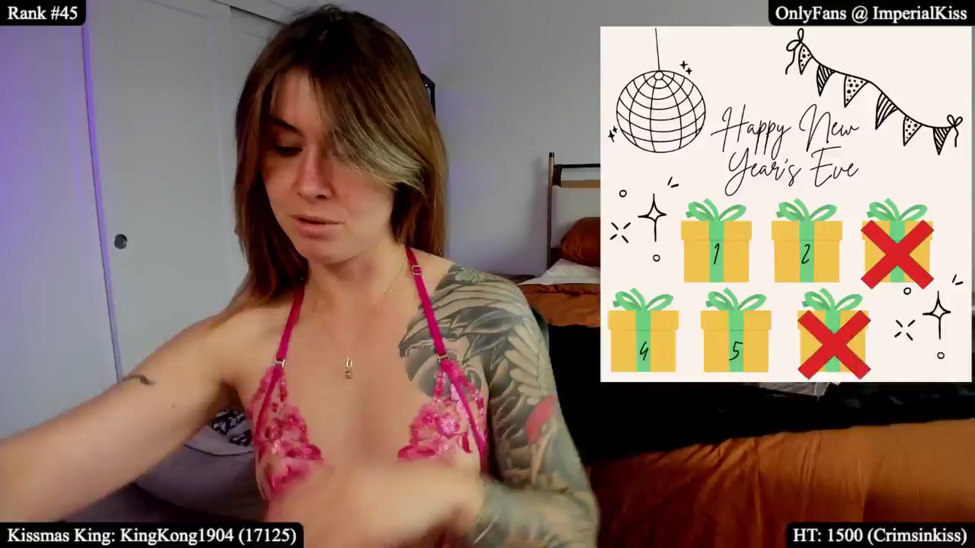Gallery image thumbnail from ImperialKiss's myfreecams stream on, 12/31/2025, 23:14 image 12 of 20