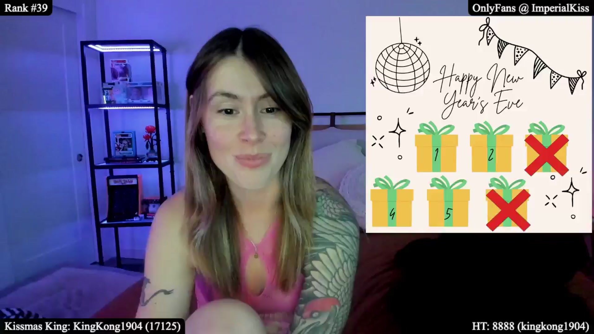 Gallery image thumbnail from ImperialKiss's myfreecams stream on, 01/01/2026, 01:40 image 11 of 20
