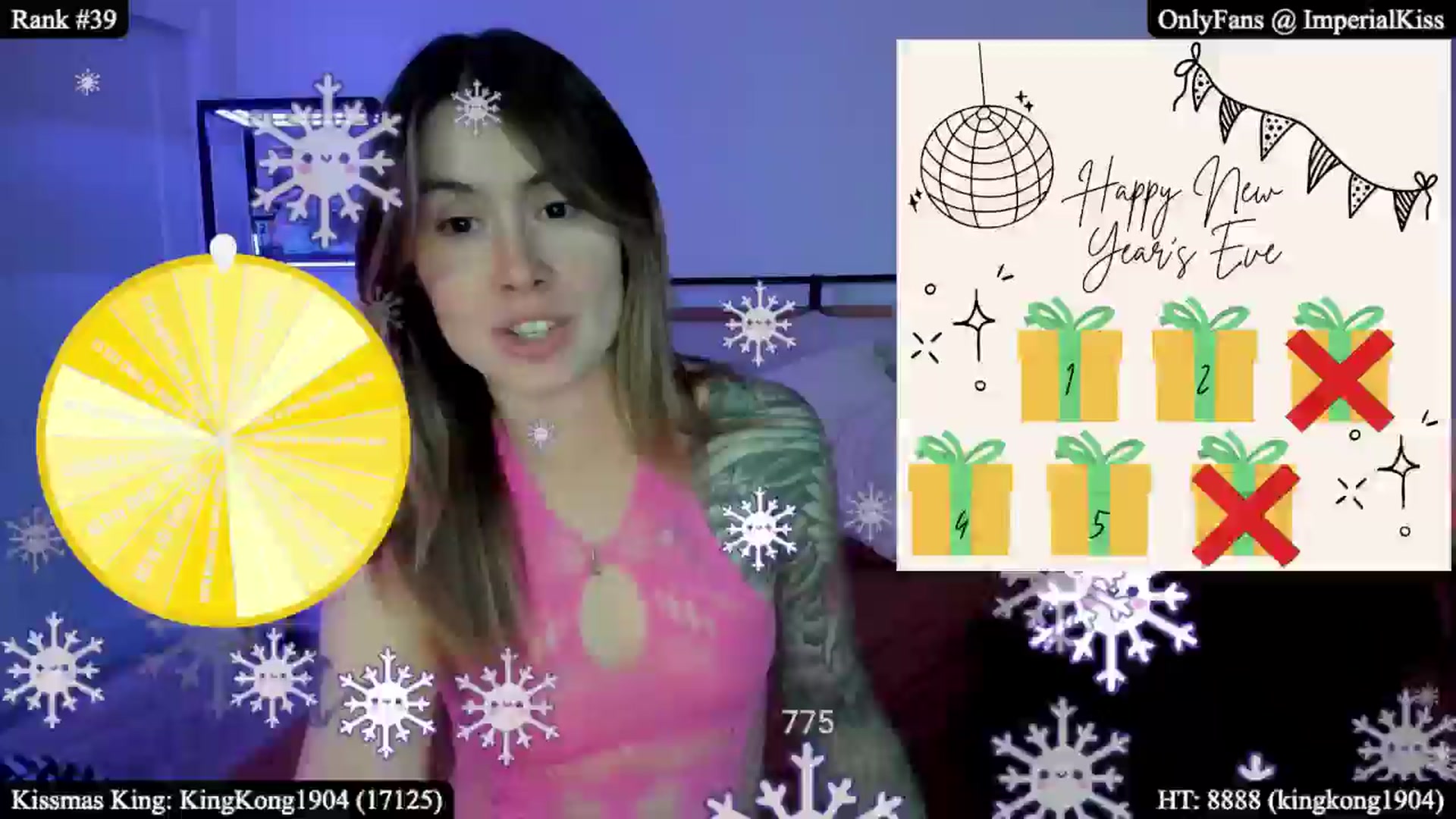 Gallery image thumbnail from ImperialKiss's myfreecams stream on, 01/01/2026, 01:40 image 12 of 20
