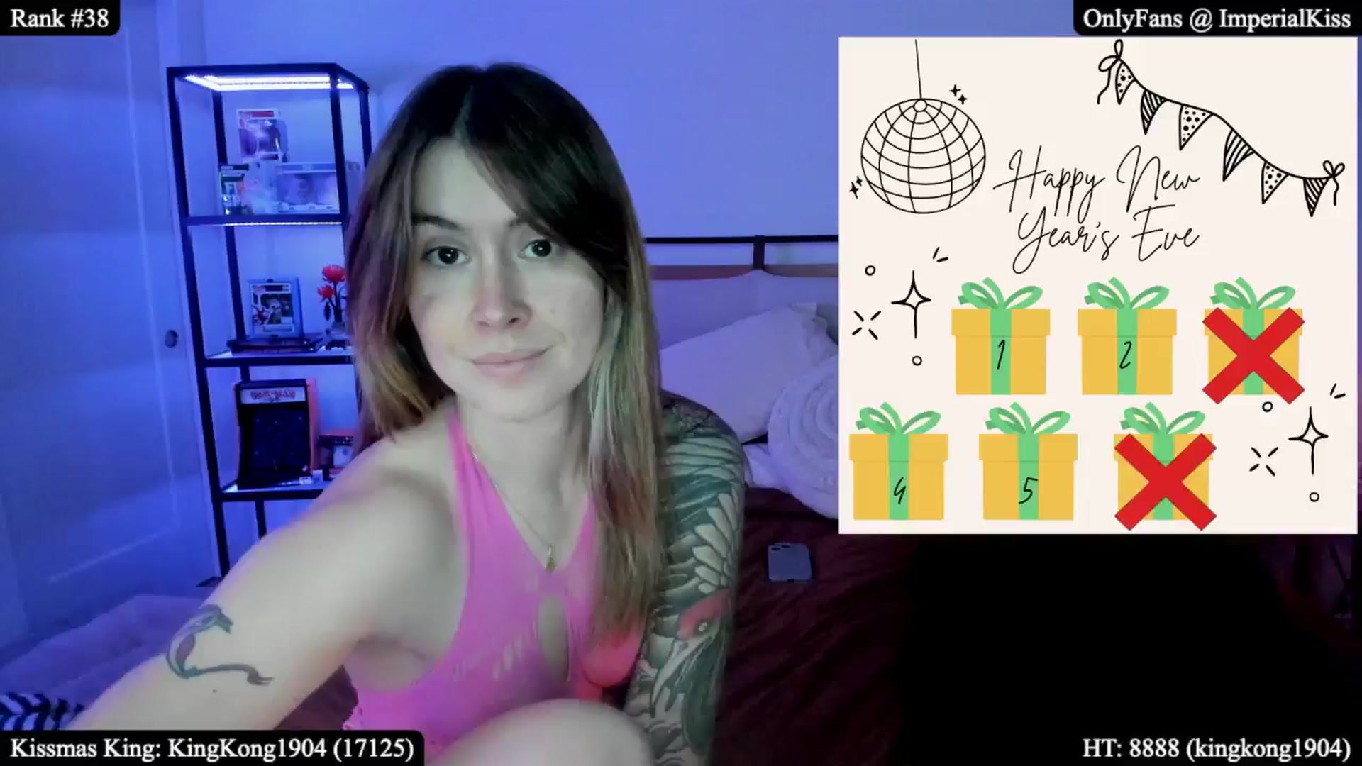 Gallery image thumbnail from ImperialKiss's myfreecams stream on, 01/01/2026, 01:40 image 19 of 20