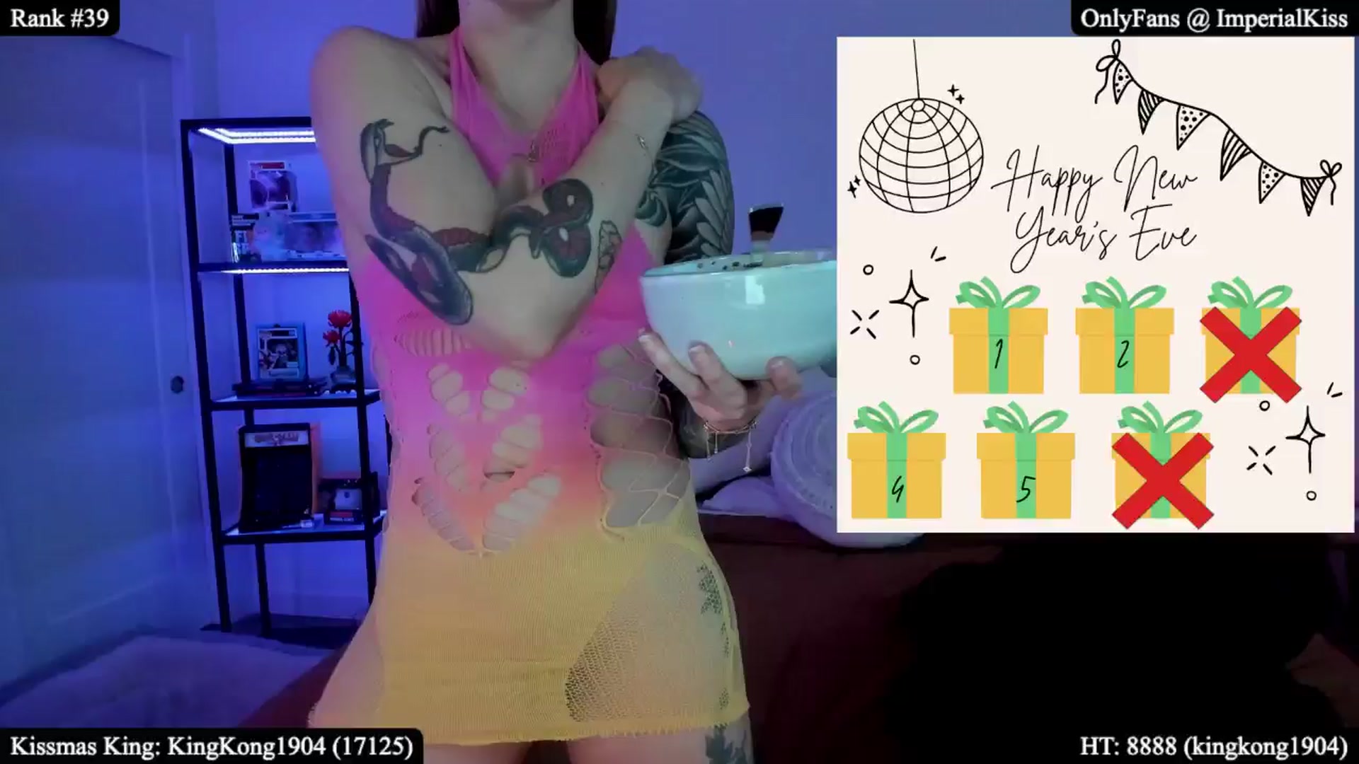 Gallery image thumbnail from ImperialKiss's myfreecams stream on, 01/01/2026, 01:40 image 10 of 20
