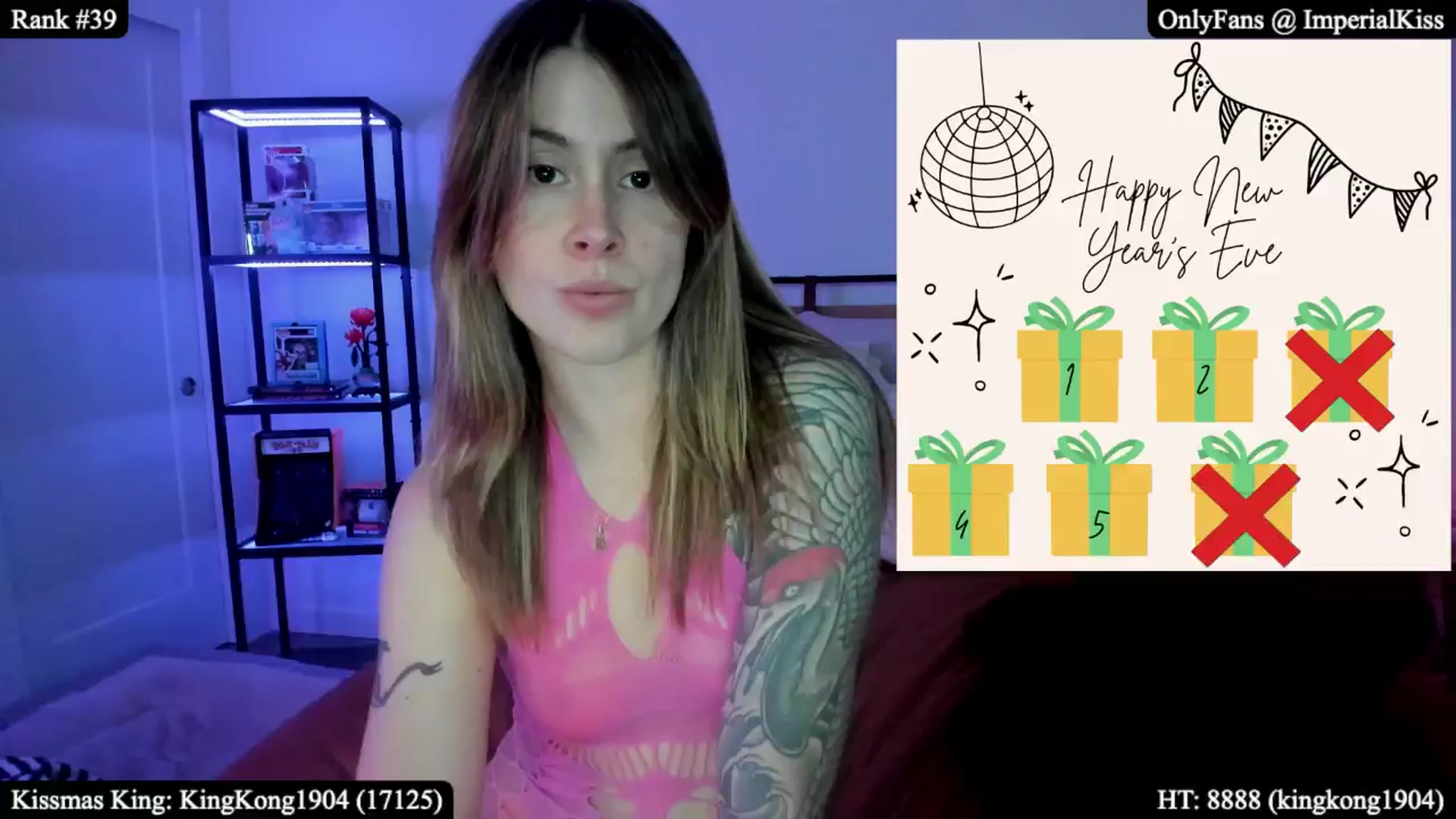 Gallery image thumbnail from ImperialKiss's myfreecams stream on, 01/01/2026, 01:40 image 13 of 20