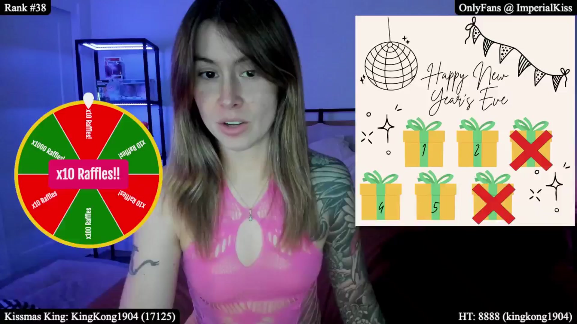 Gallery image thumbnail from ImperialKiss's myfreecams stream on, 01/01/2026, 01:40 image 15 of 20