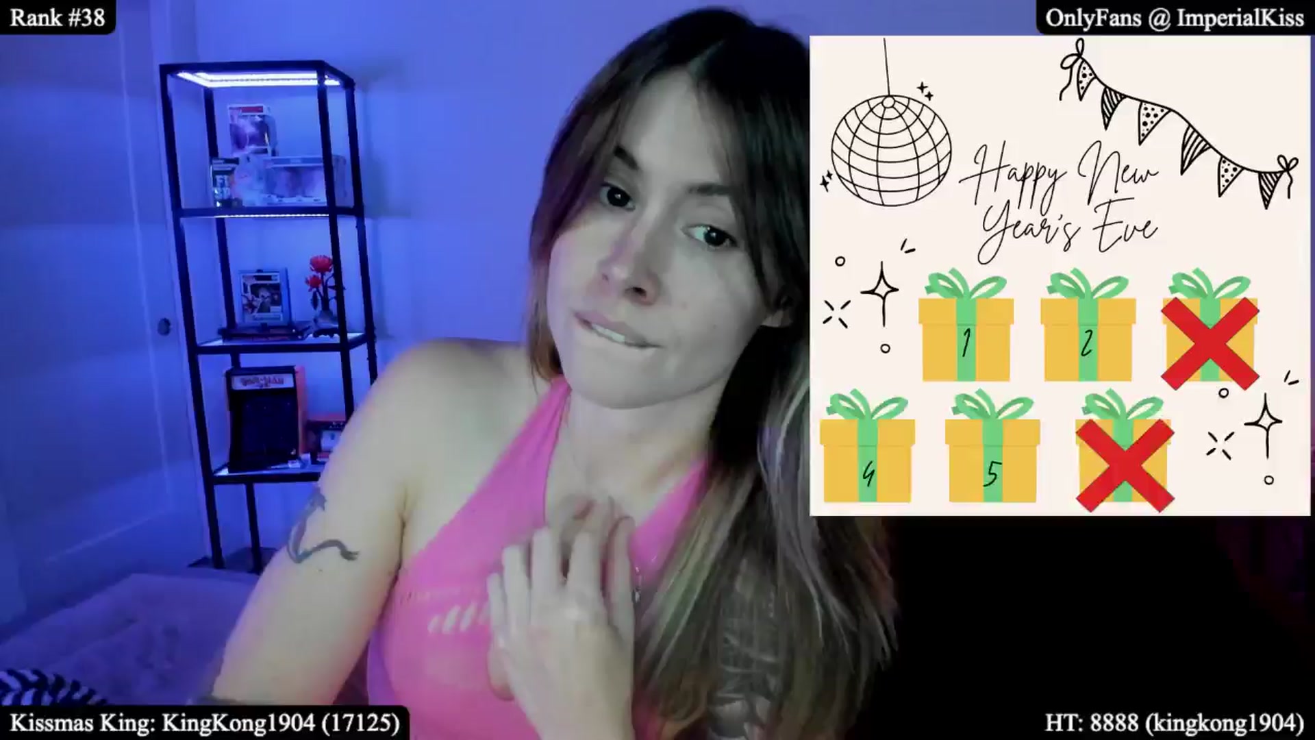 Gallery image thumbnail from ImperialKiss's myfreecams stream on, 01/01/2026, 01:40 image 18 of 20